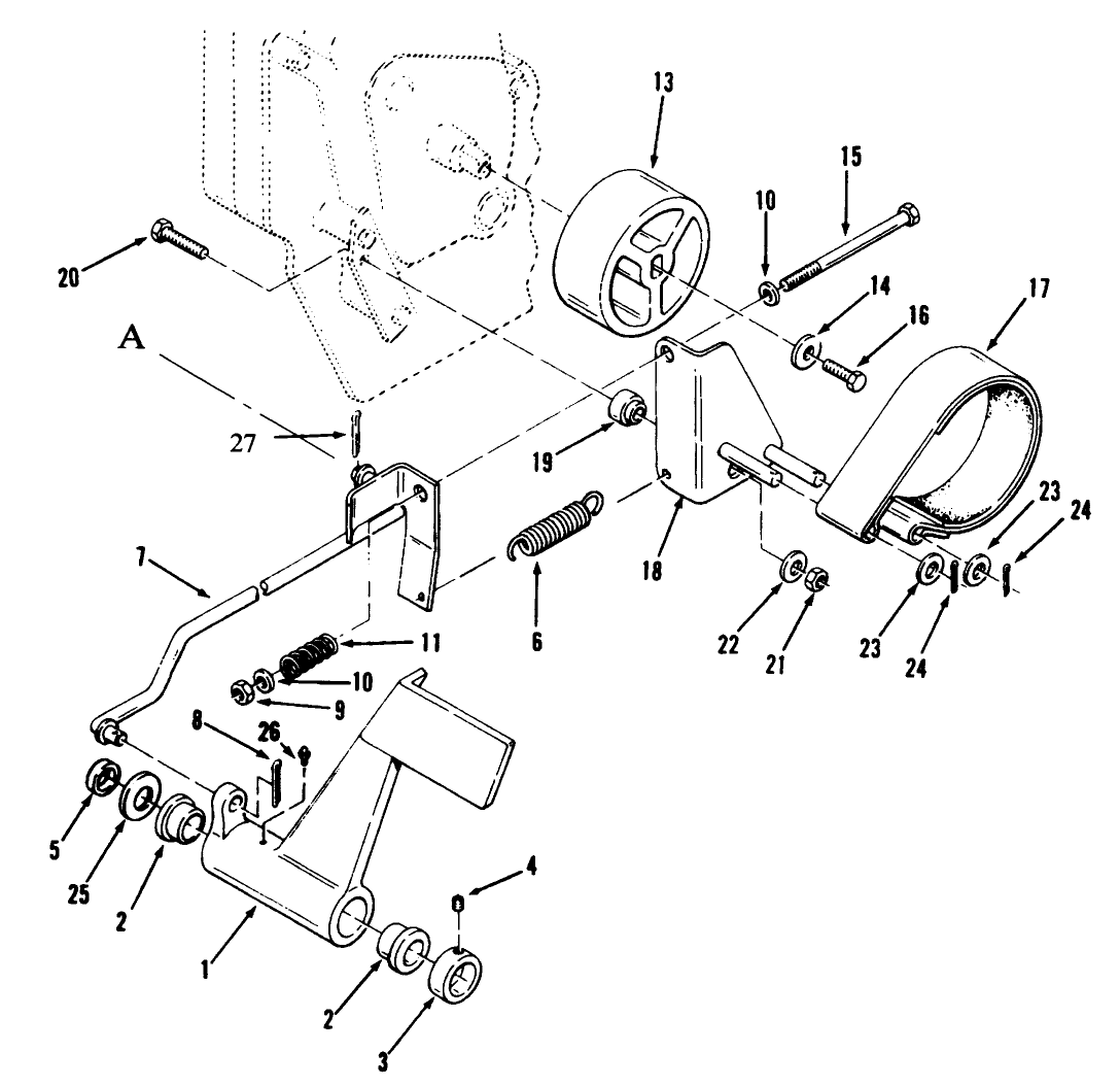 Clutch, Brake And Speed Control Linkage