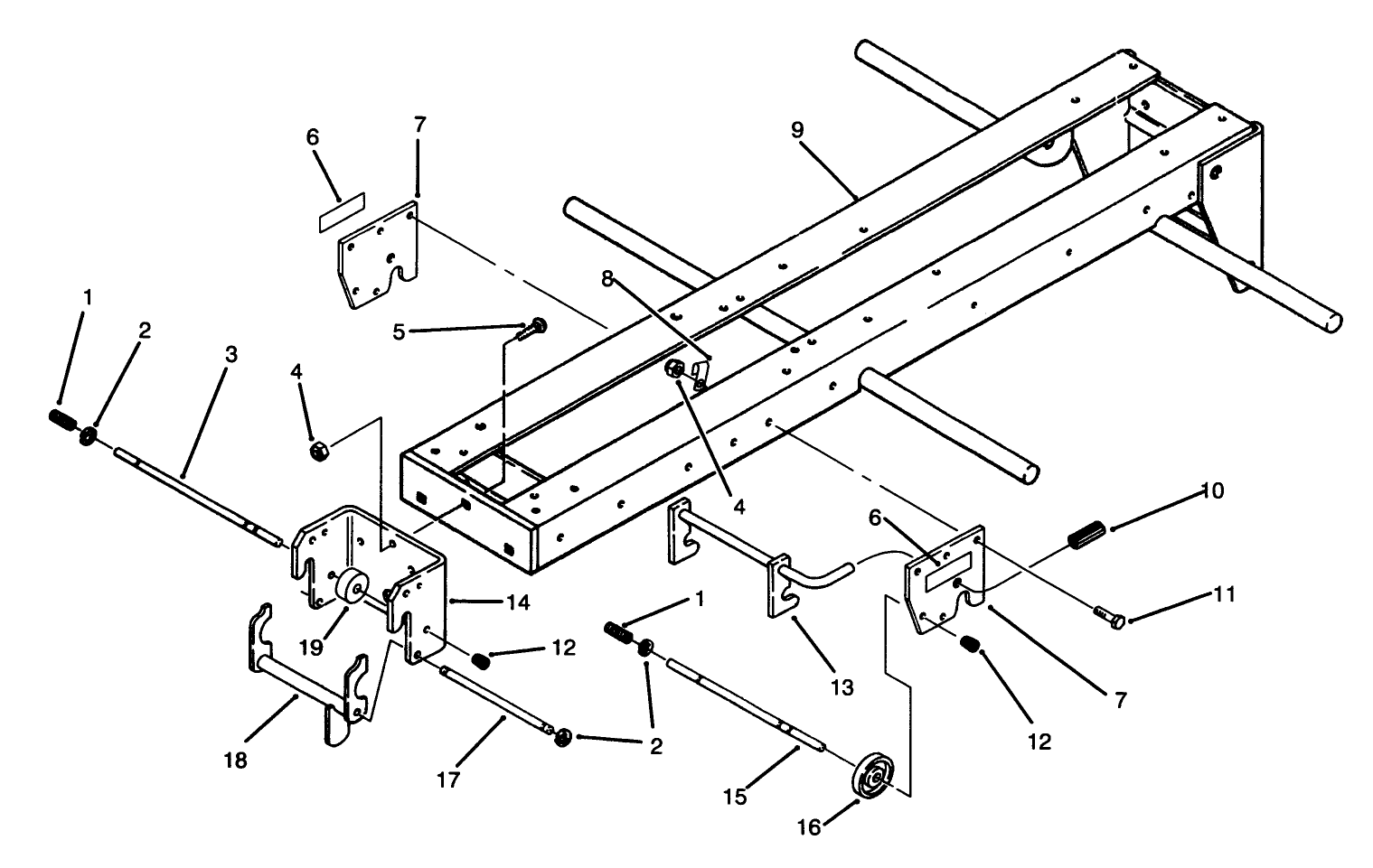 Frame And Hitch Assembly
