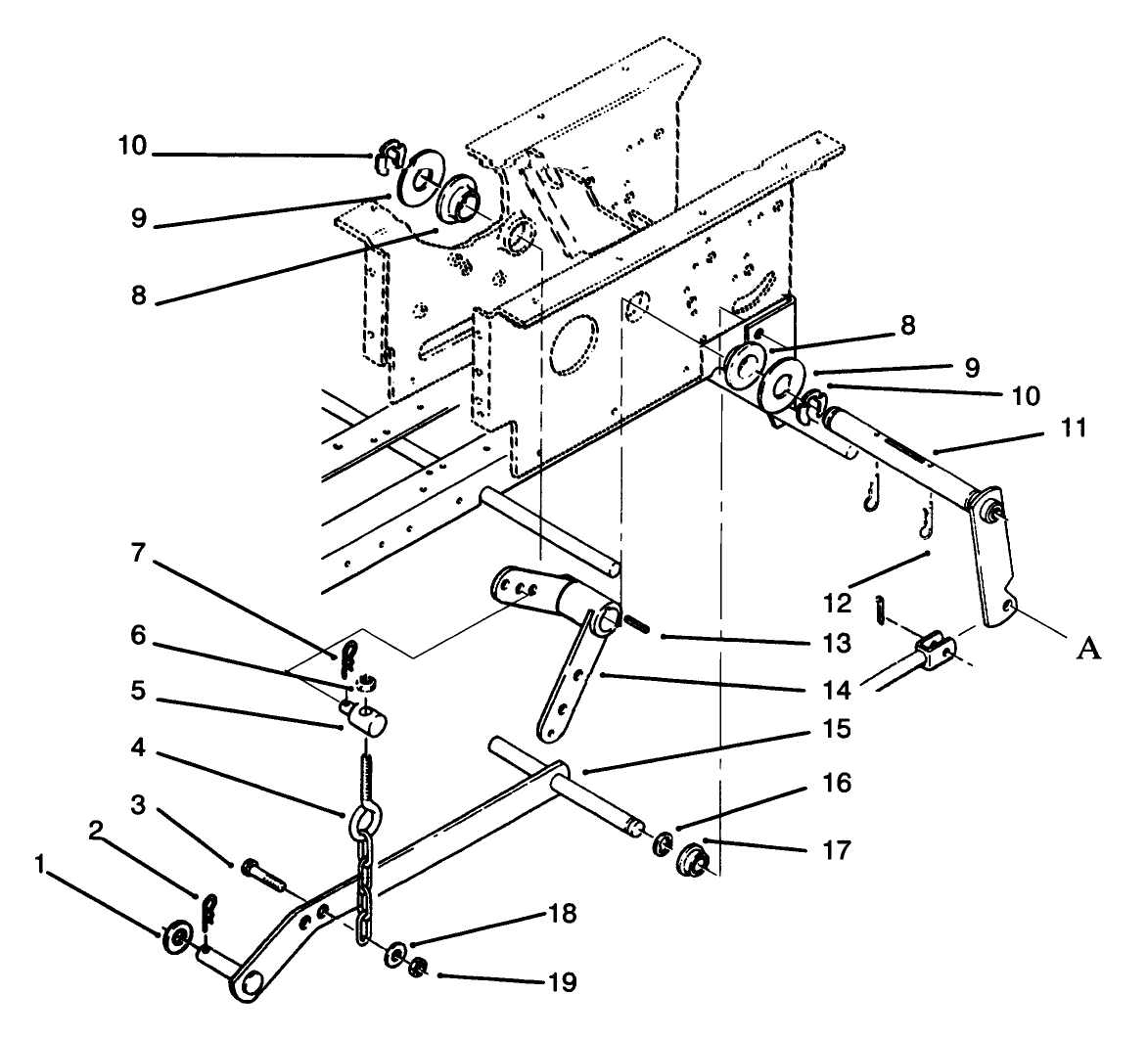 Hydrostatic Lift Linkage