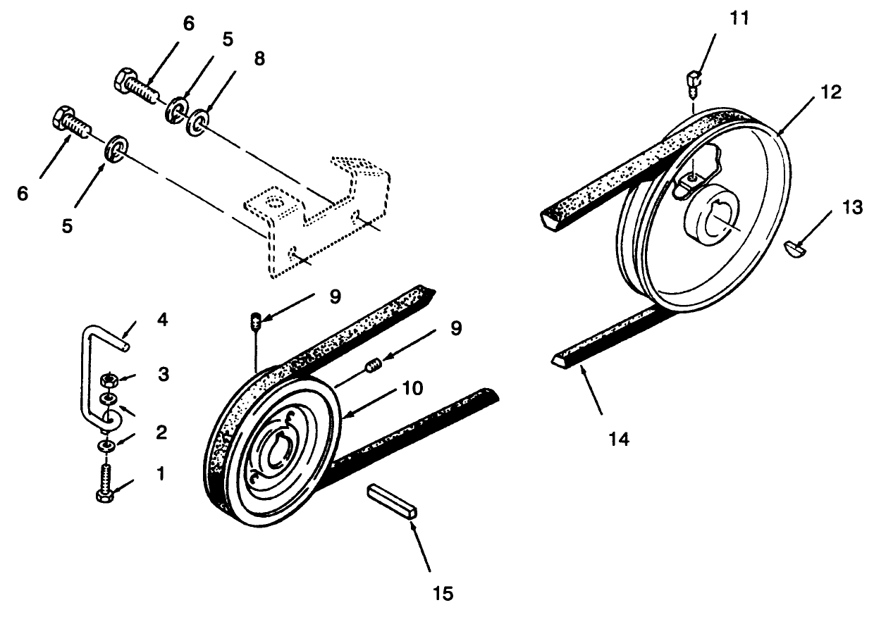 Drive Belt And Pulleys