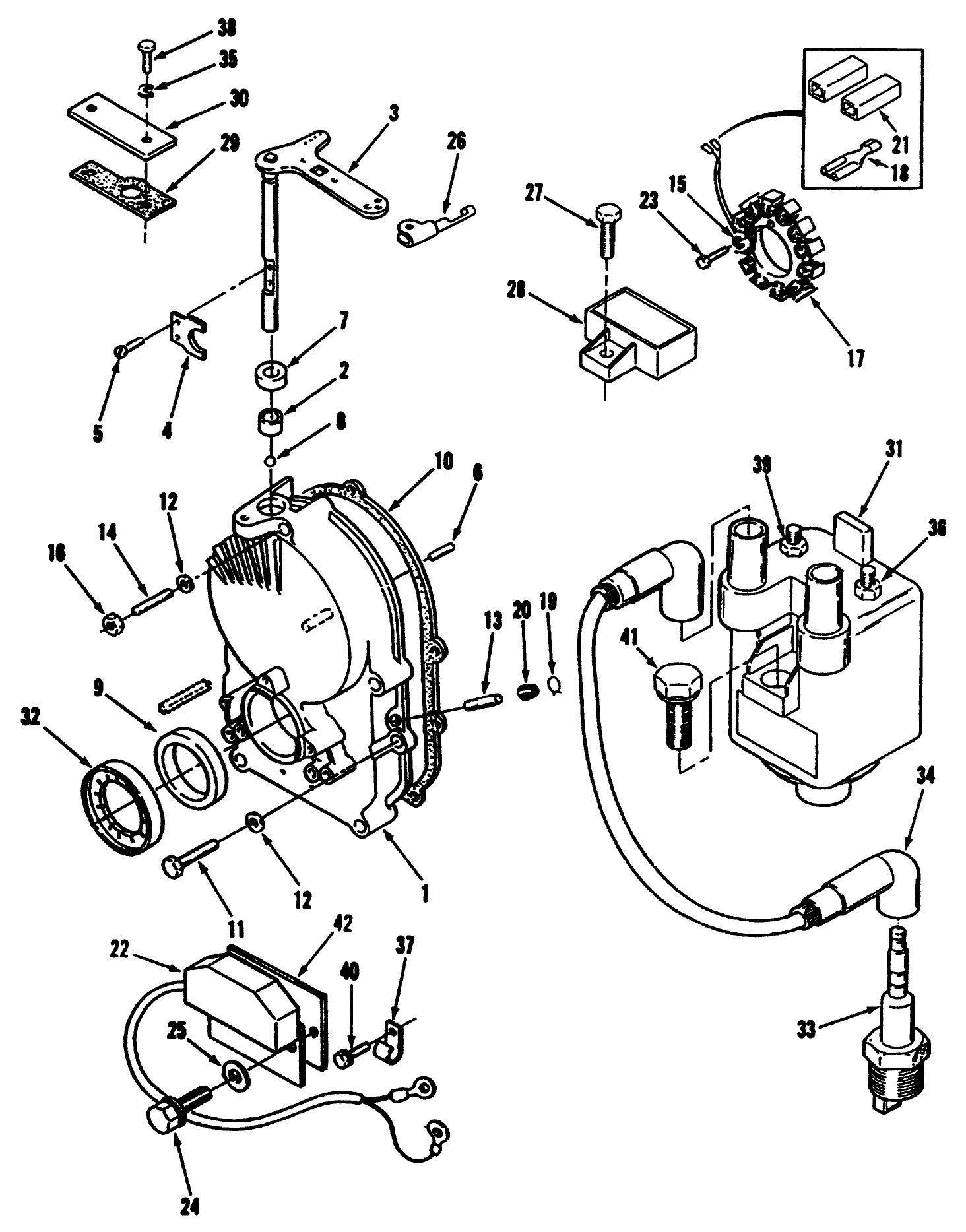 Gearcase And Ignition Controls
