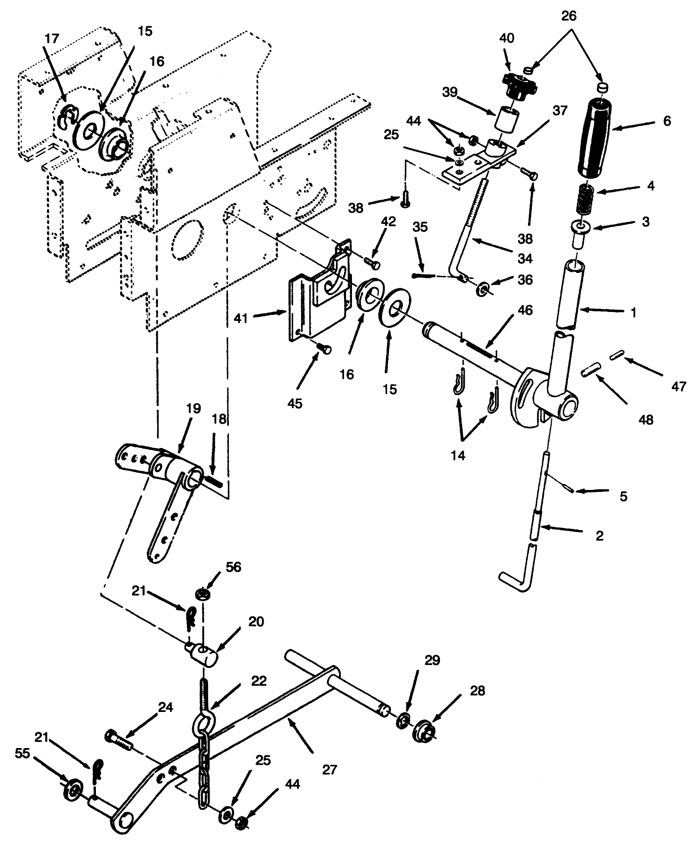 Manual Lift Linkage