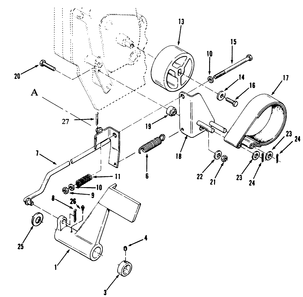 Clutch, Brake And Speed Control Linkage