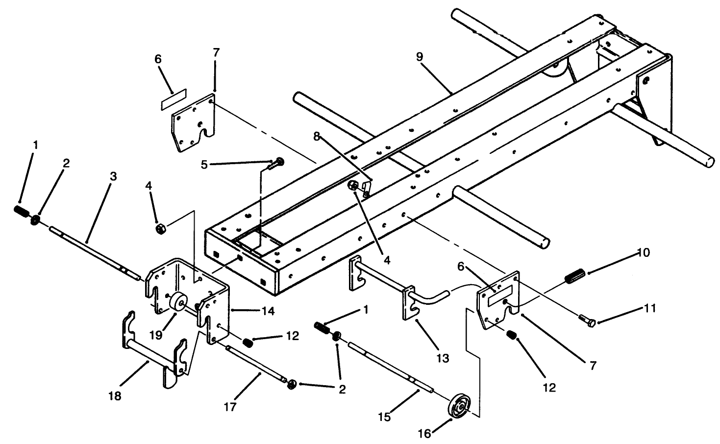 Frame And Hitch Assembly