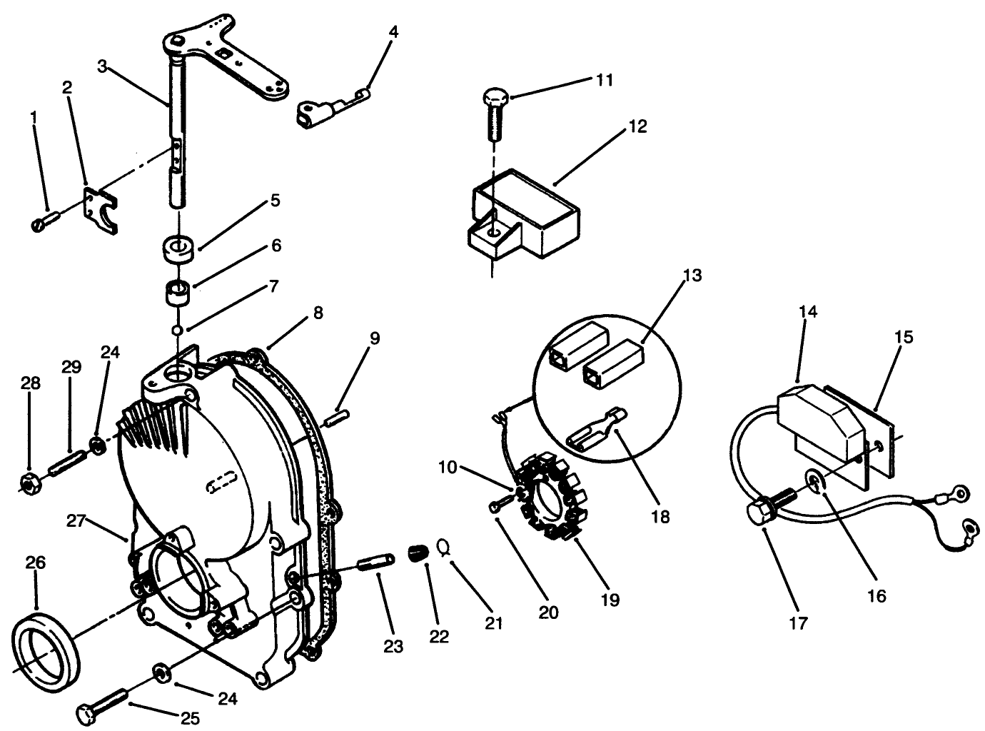 Gearcase & Ignition Controls
