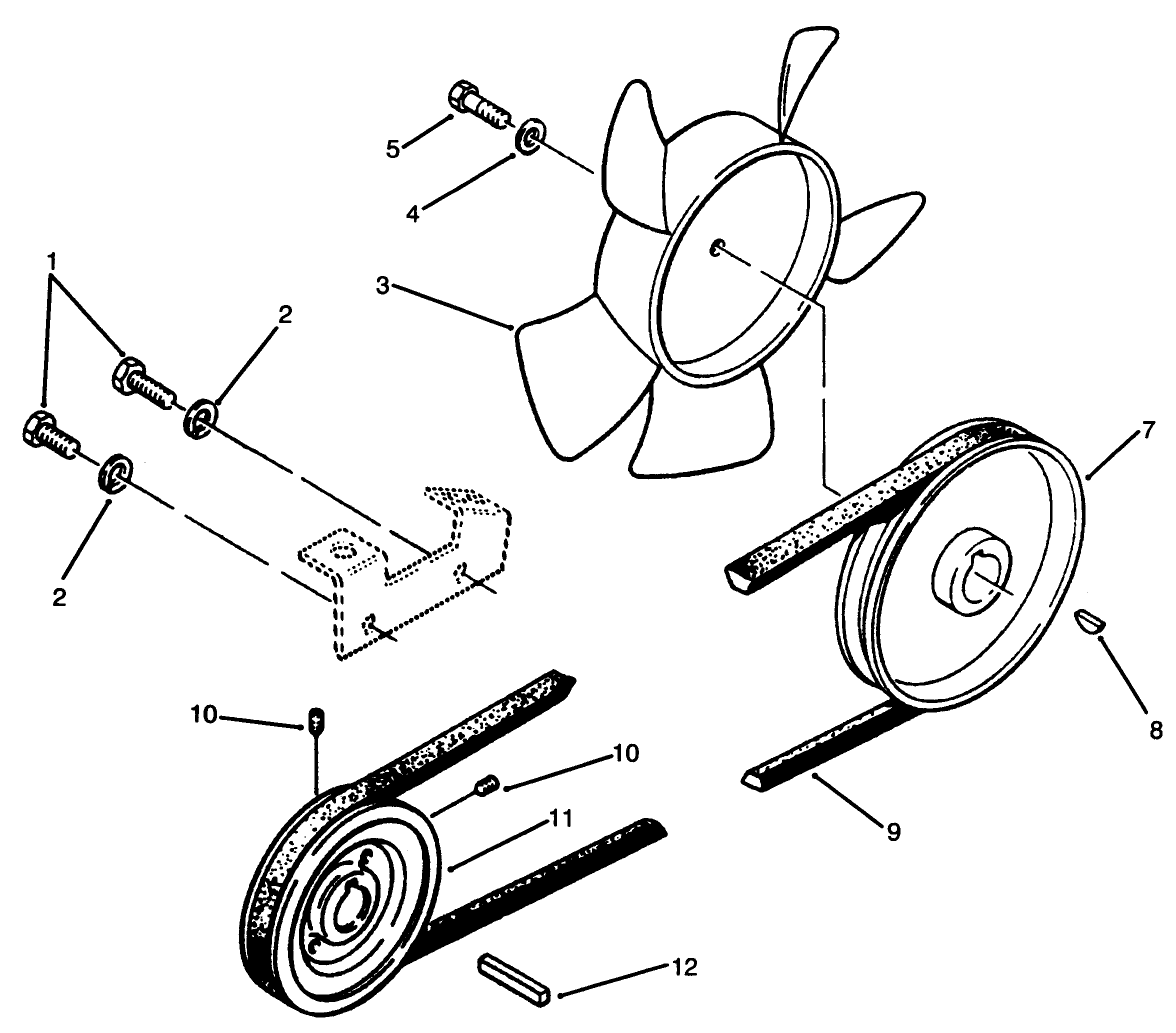 Drive Belt And Pulleys