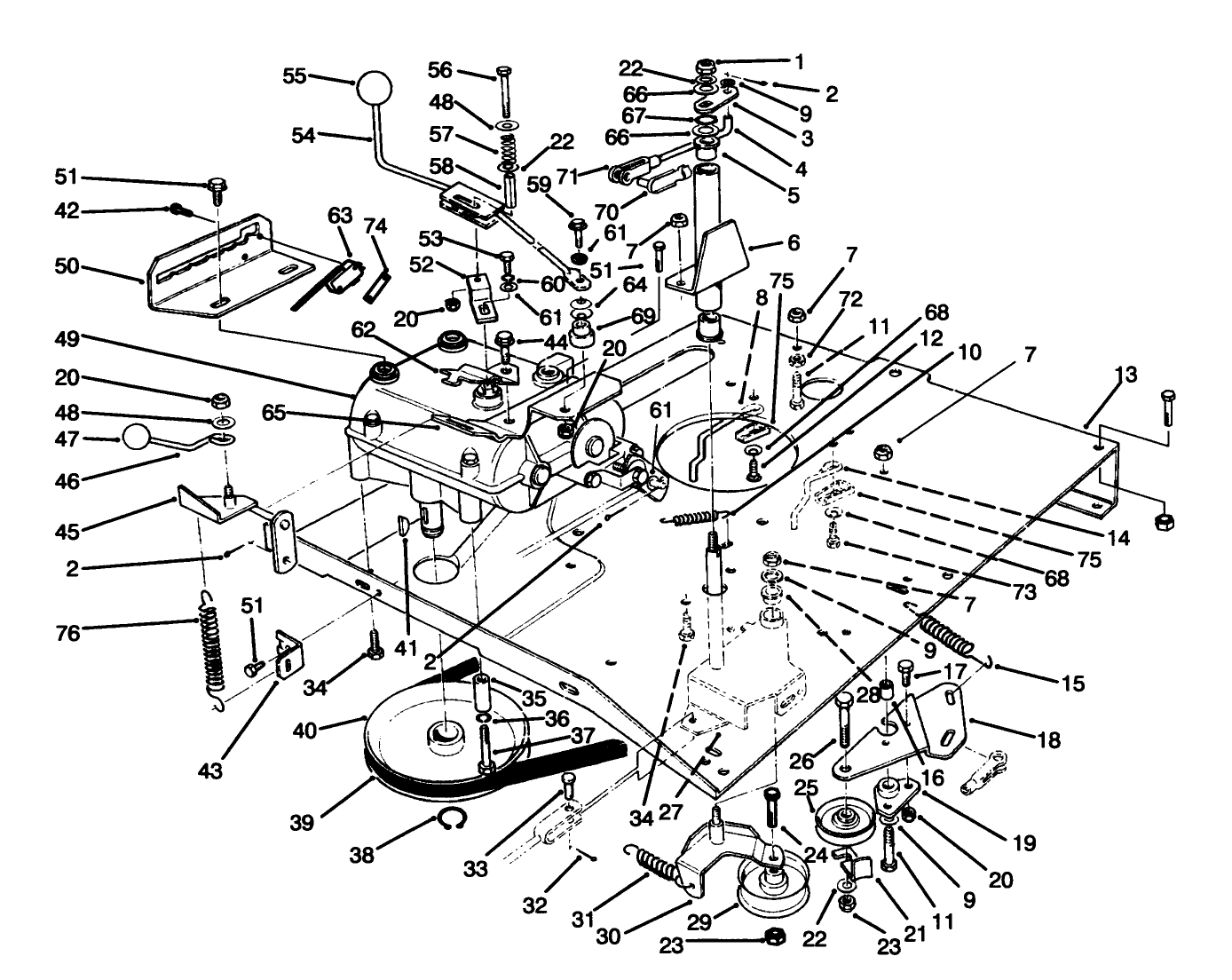 Transmission & Linkage Assembly
