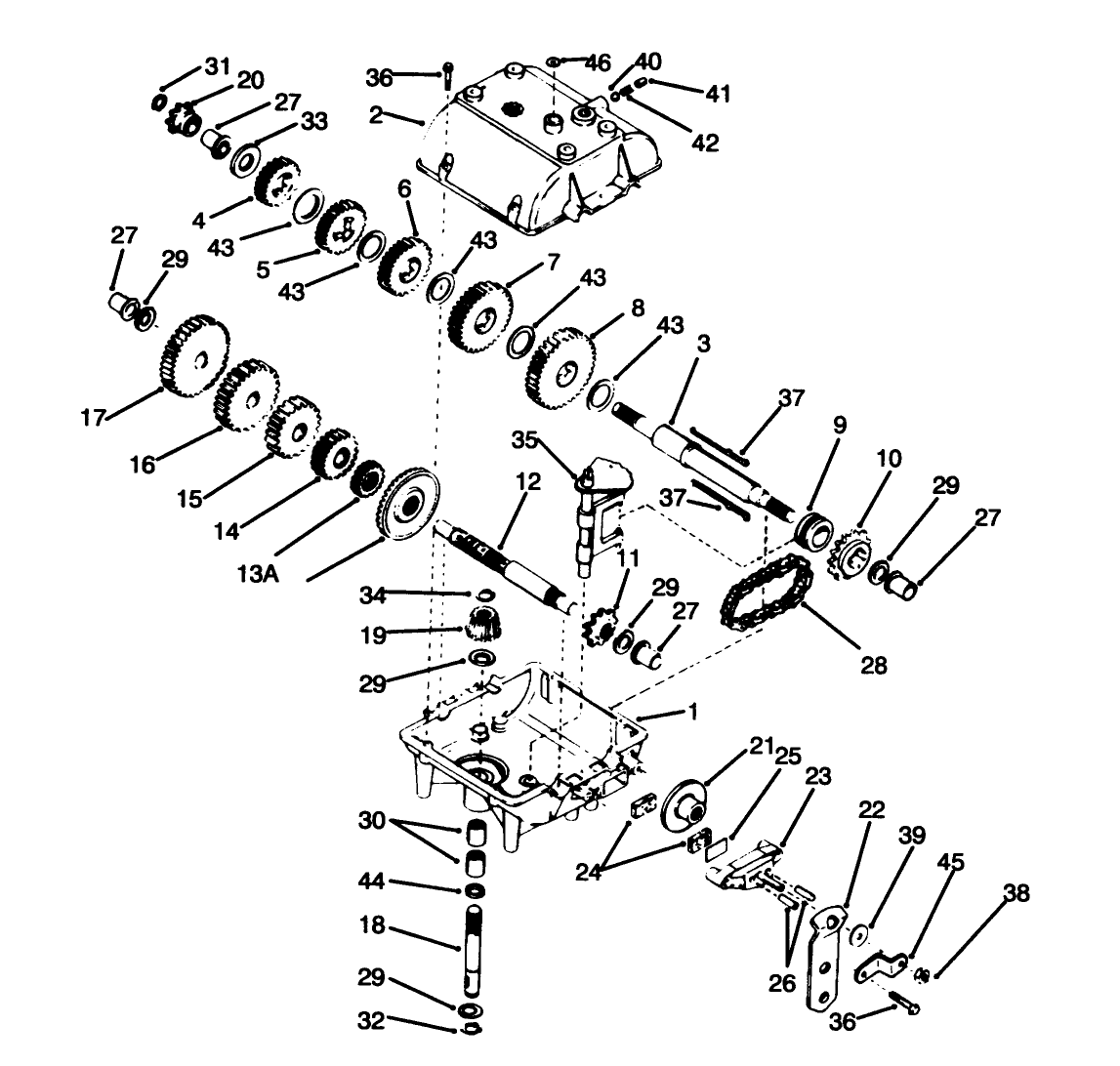Transmission Peerless Model 700-025