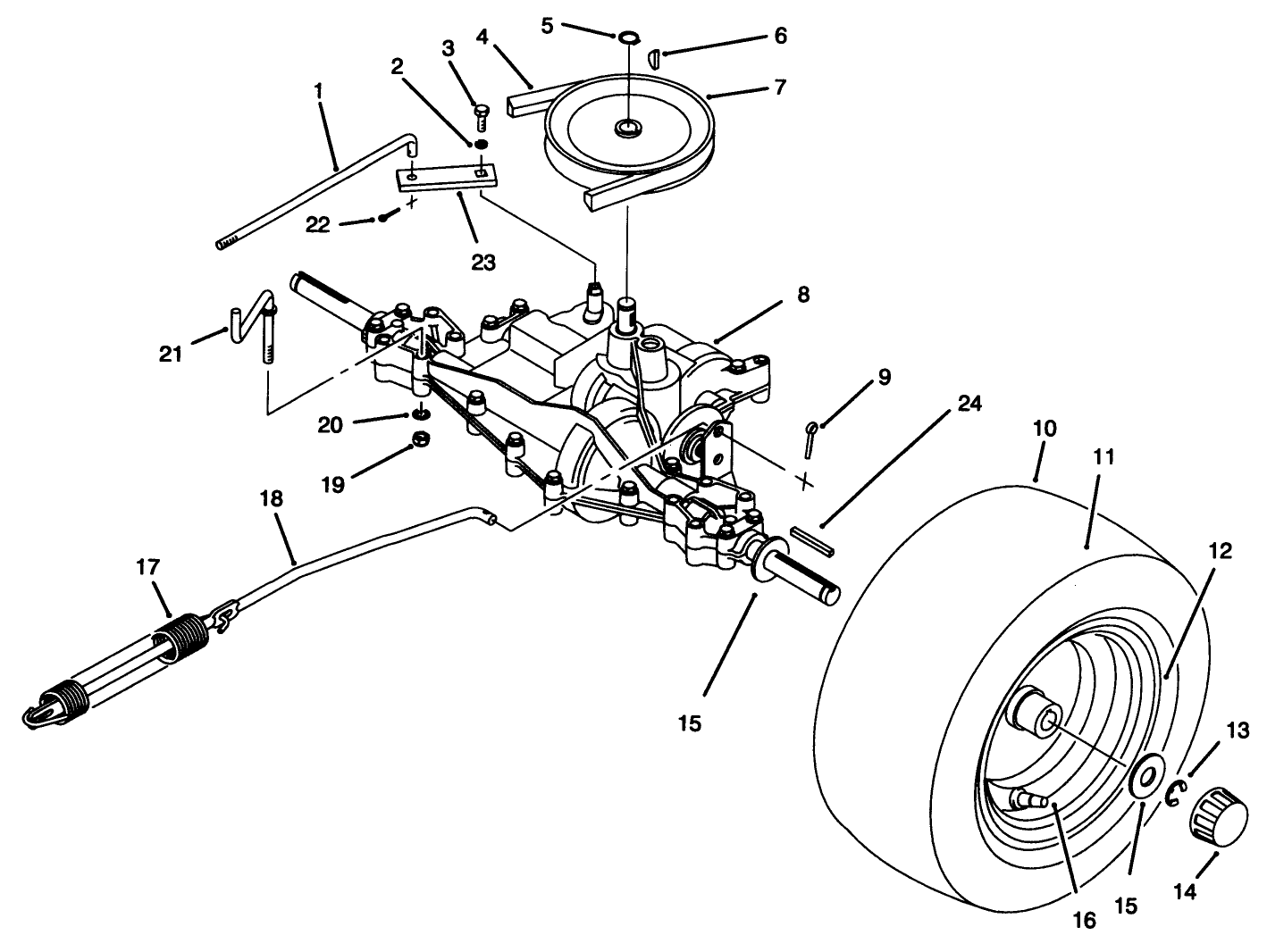 Rear Axle Assembly