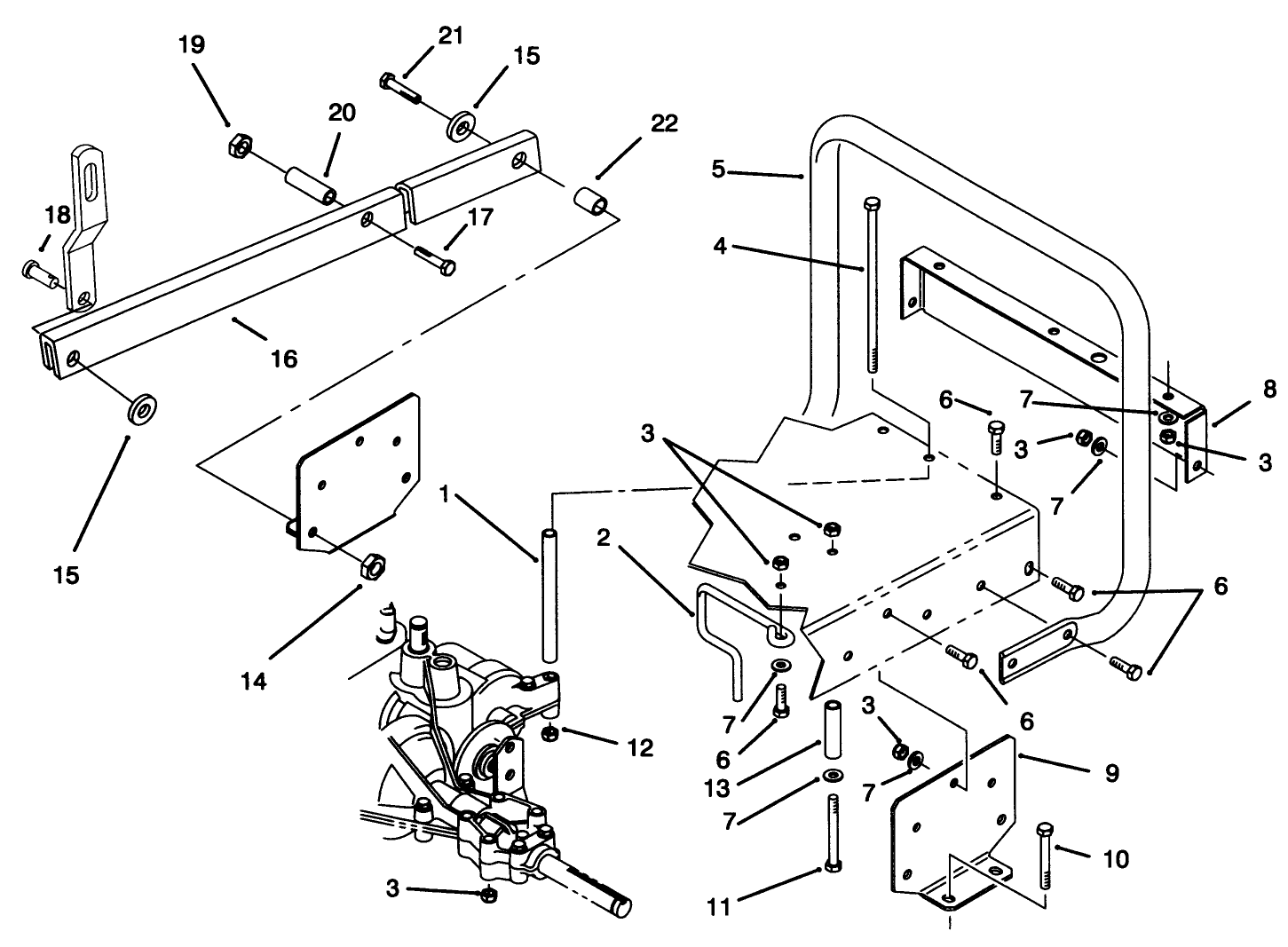Stand Bar Assembly