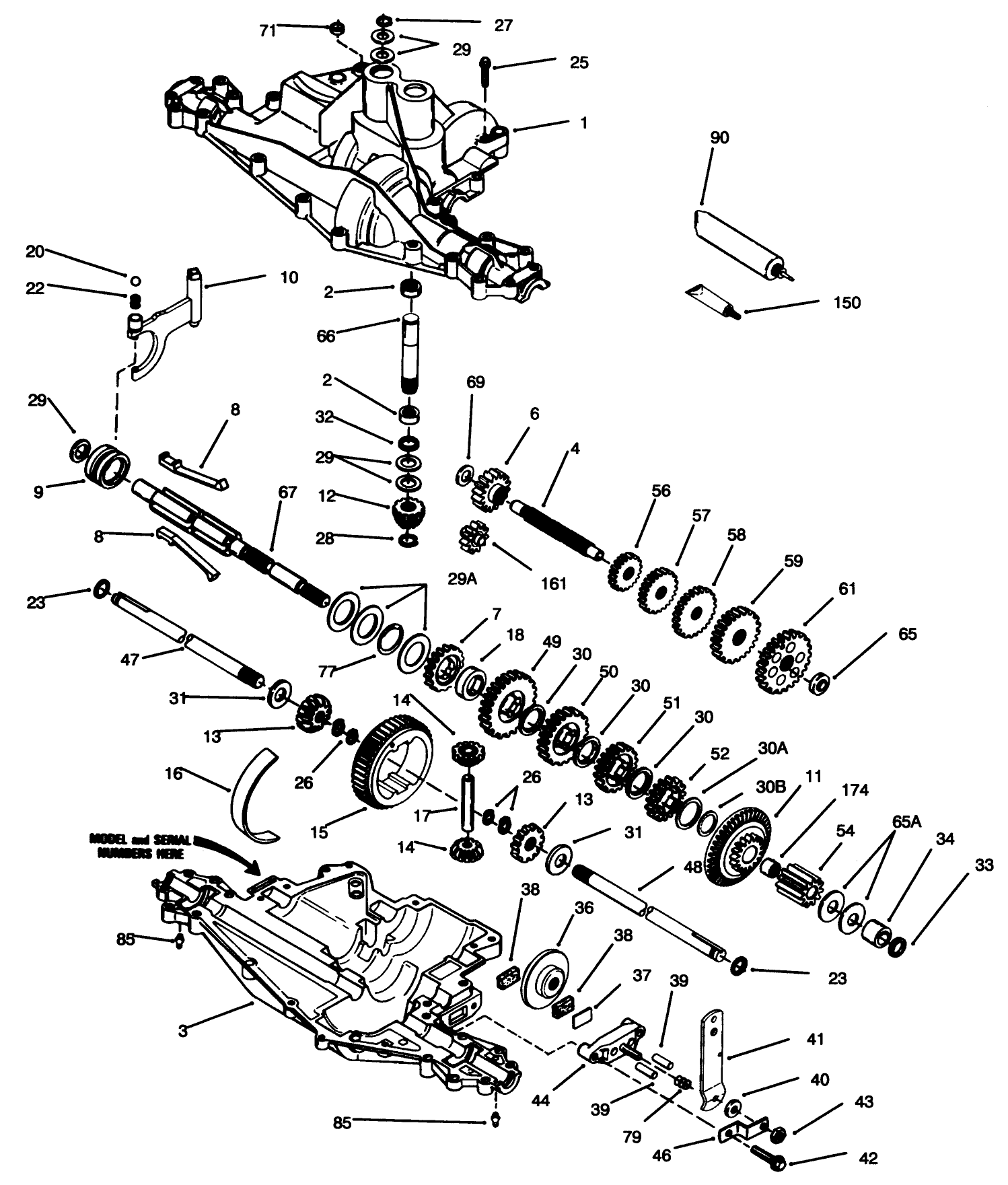 Peerless Transaxle Model No. 915-019