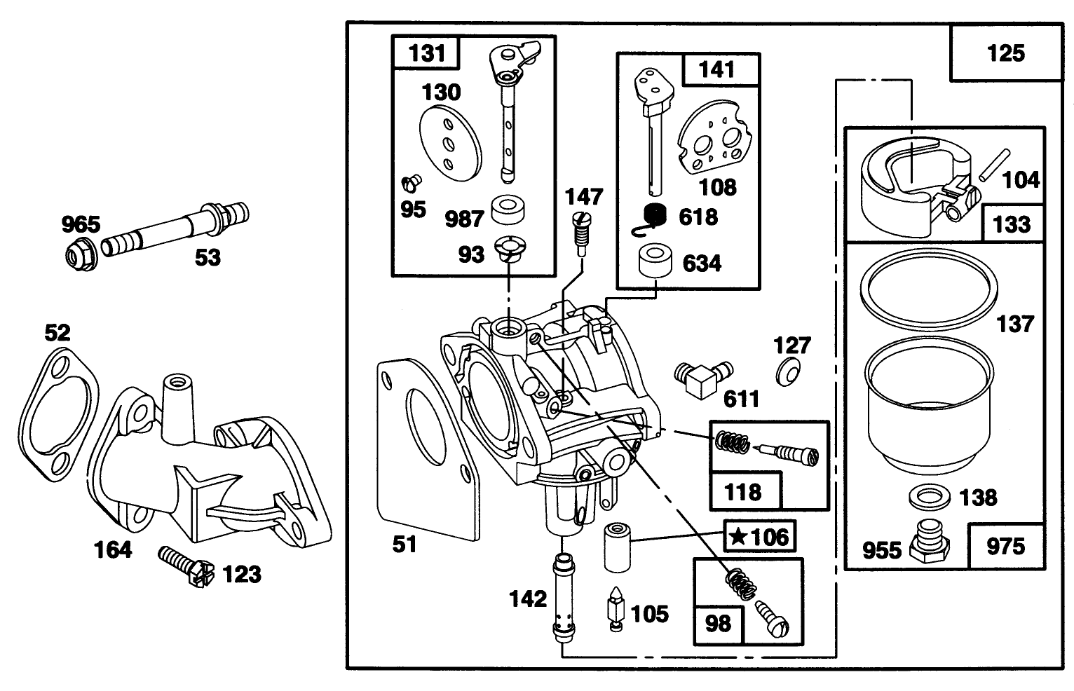 Engine Briggs & Stratton Model 28b707-0126-01