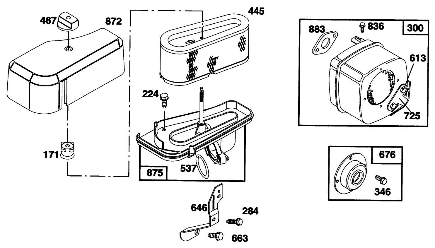 Engine Briggs & Stratton Model 28b707-0126-01