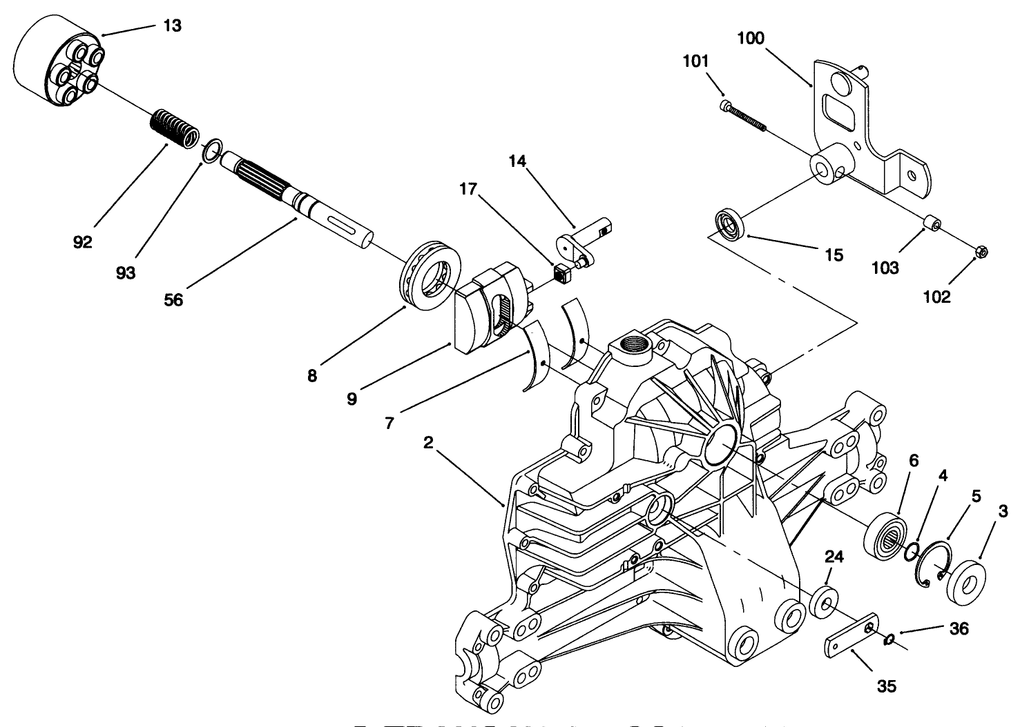 Hydro Transaxle Assembly