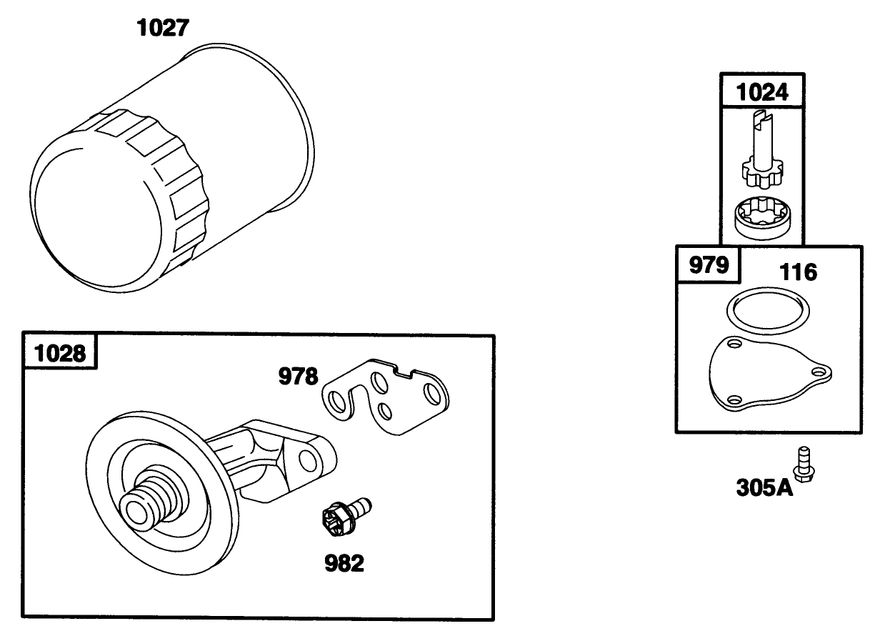 Engine Briggs & Stratton Model 28q777-0668-A1