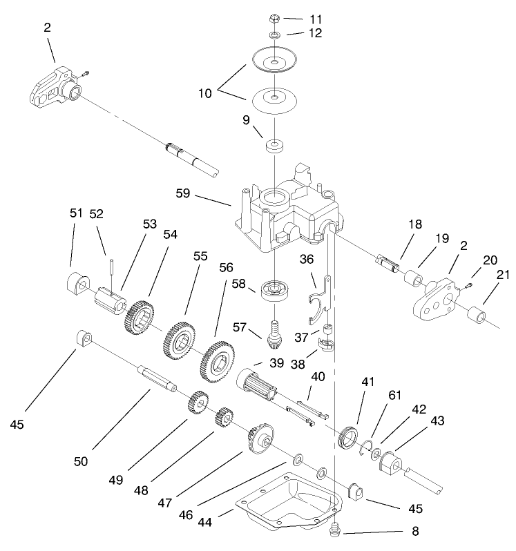 Gear Case Assembly