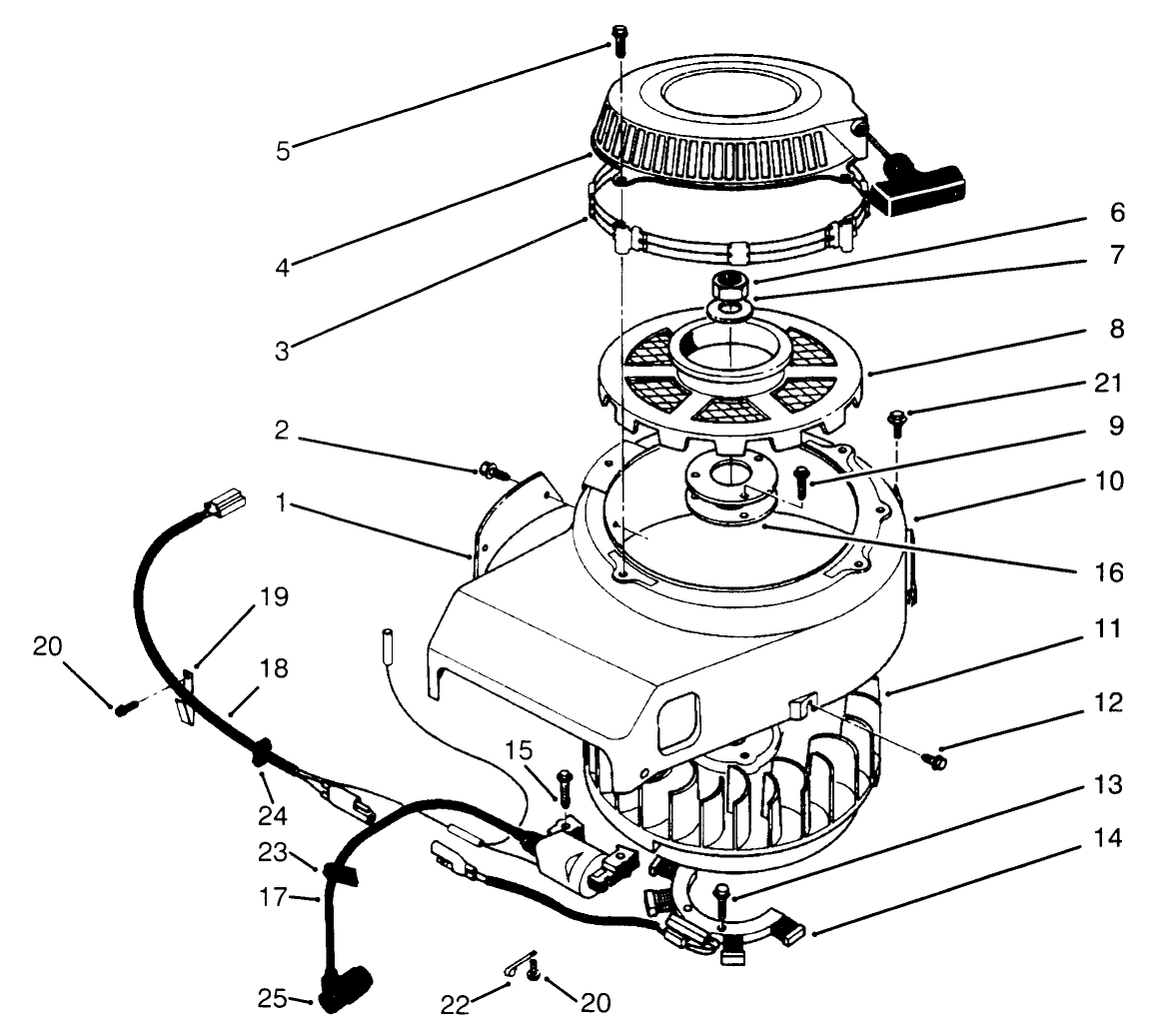 Recoil & Flywheel Assembly