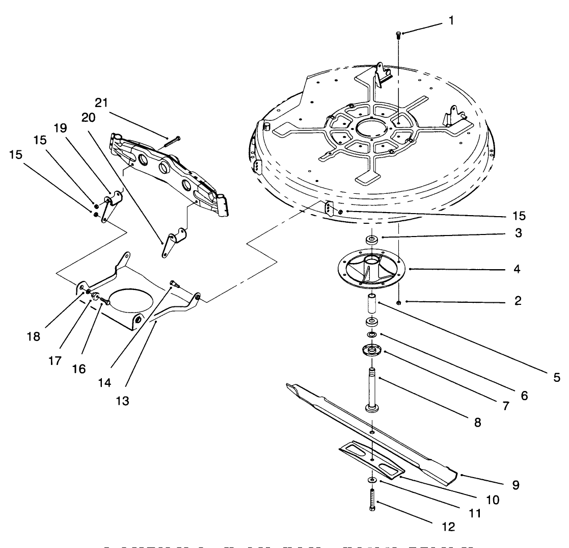 Spindle & Blade Assembly