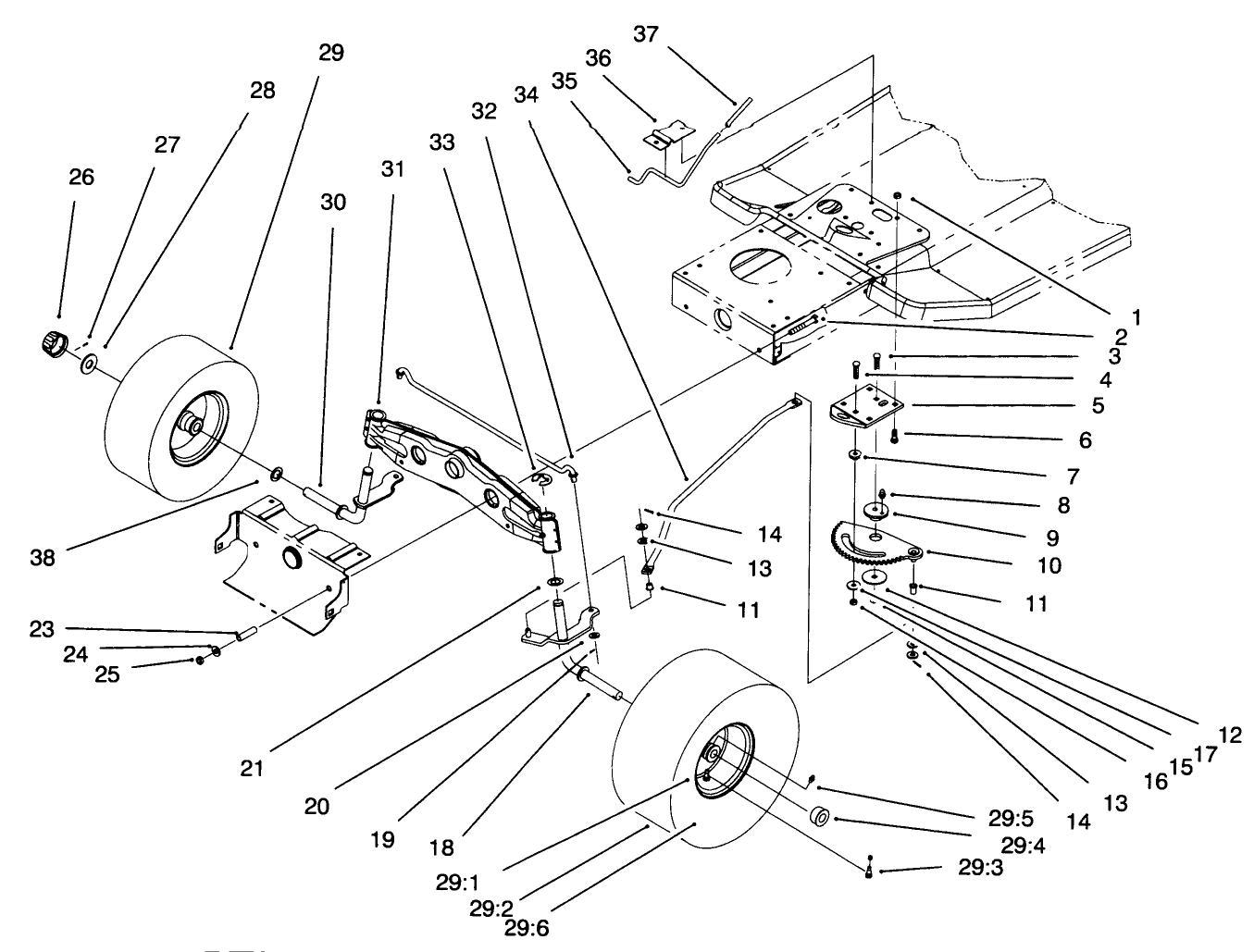 Steering Components Assembly
