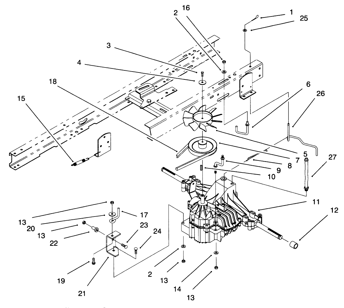 Hydro Transaxle Assembly
