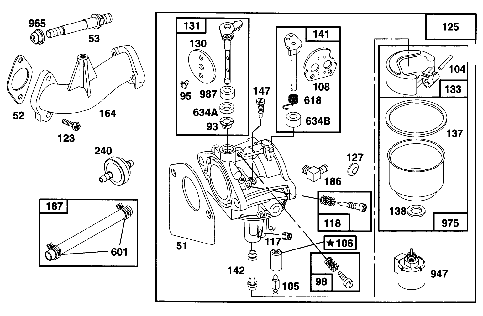 Engine Briggs & Stratton Model 28n777-0174-01