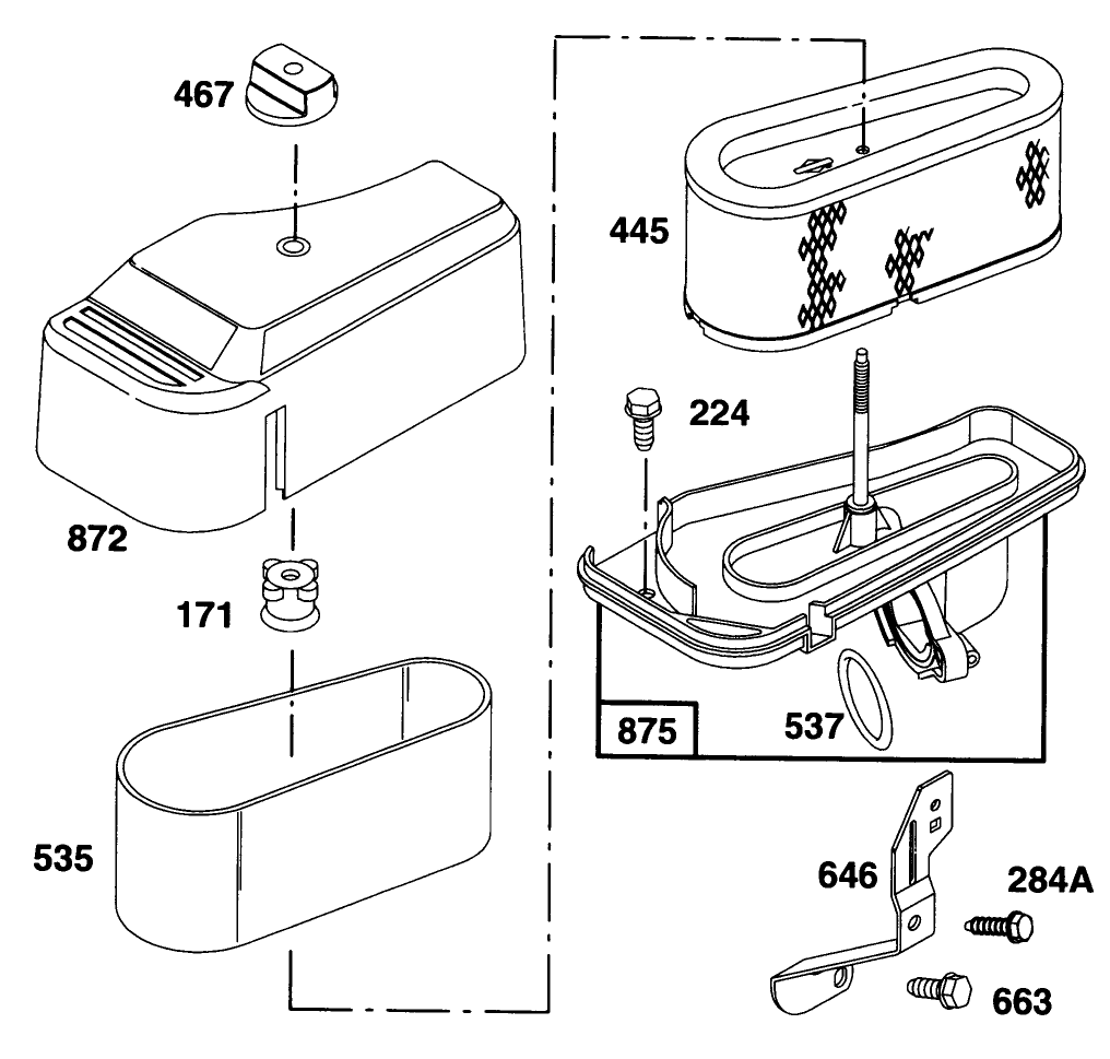 Engine Briggs & Stratton Model 28n777-0174-01
