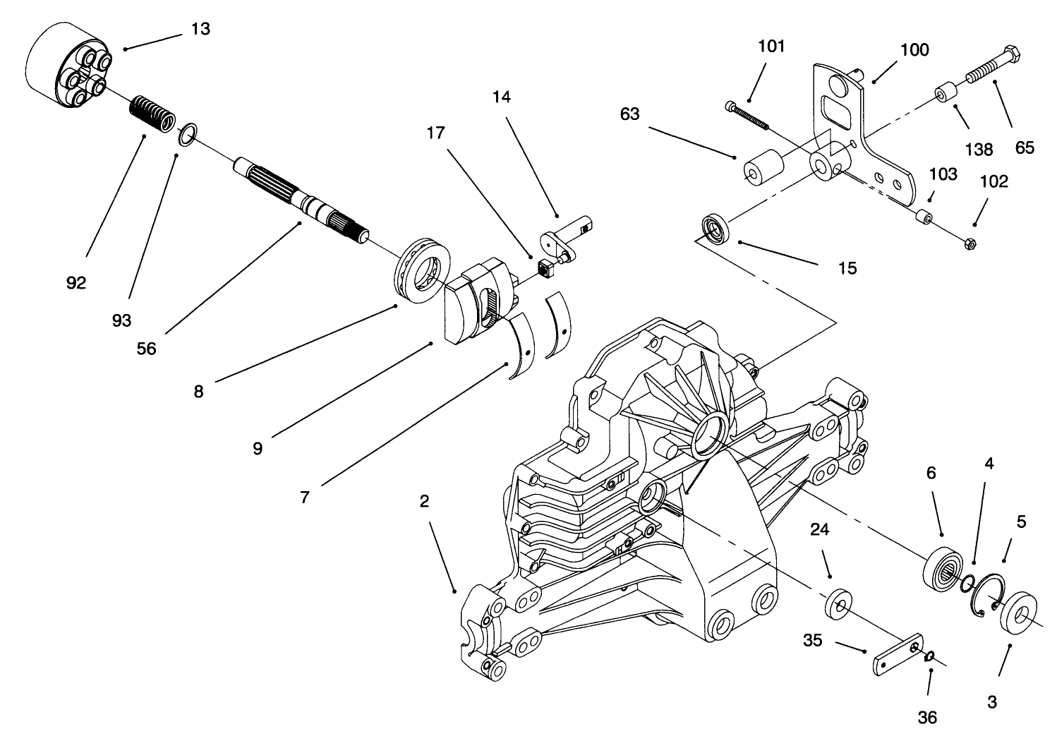 Hydro Transaxle Assembly