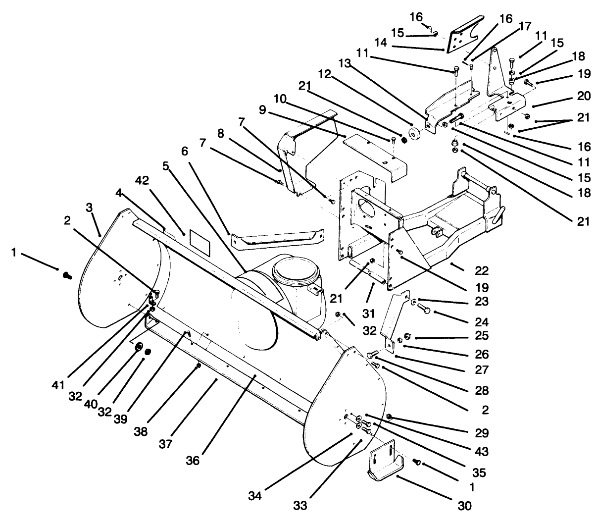 Auger Housing Assembly