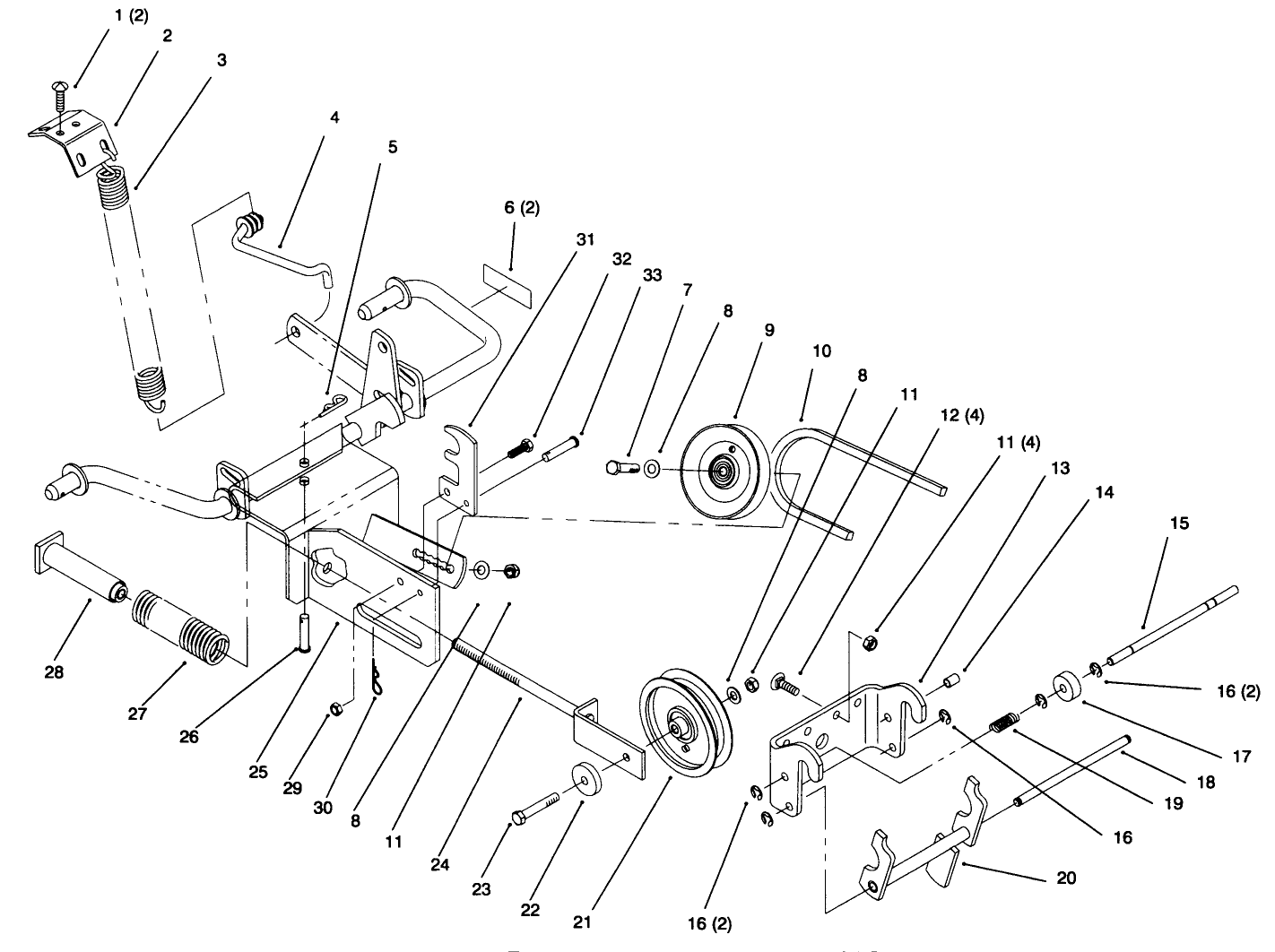 Pulley And Hitch Assembly