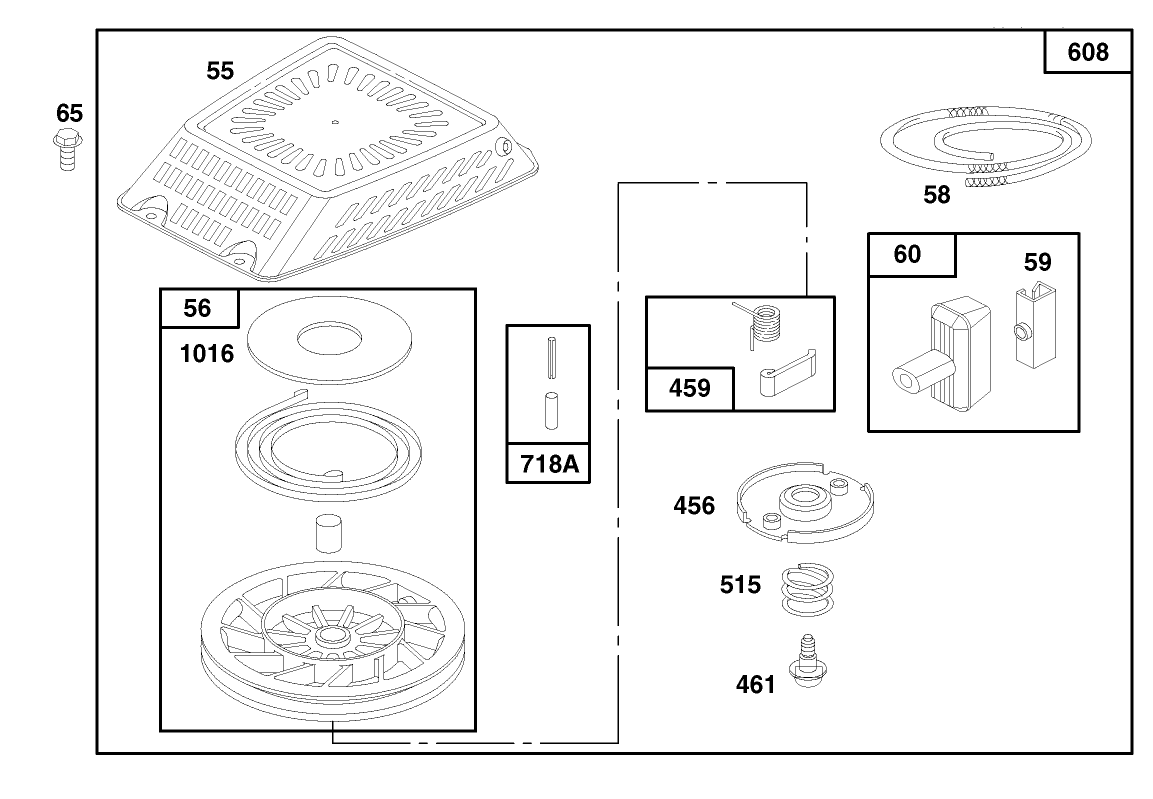 Engine Gts 150 (model No. 20466 Only)