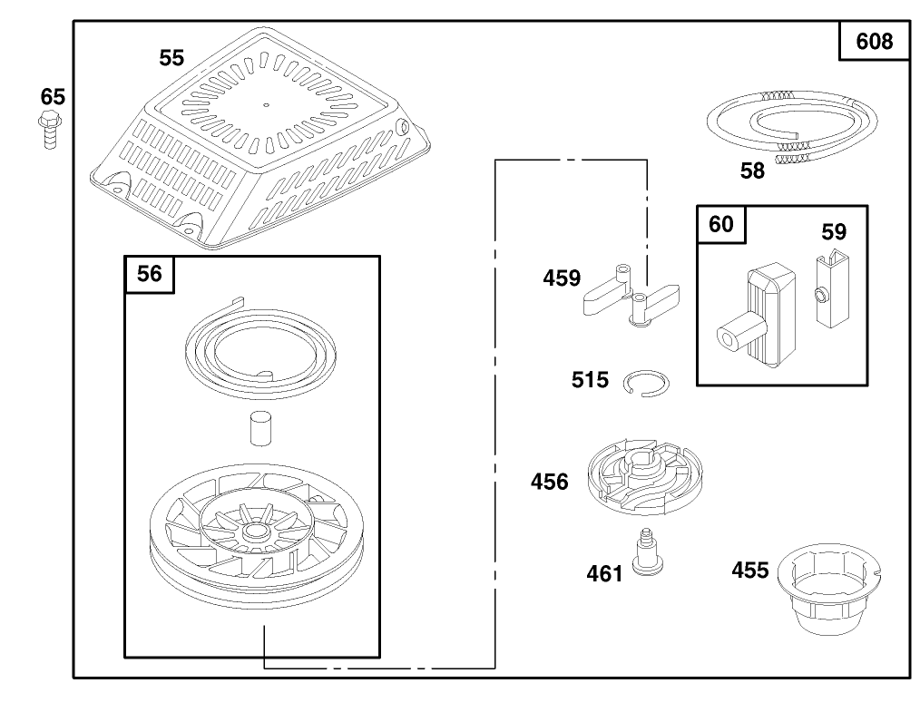 Engine Gts 150 (model No. 20466 Only)