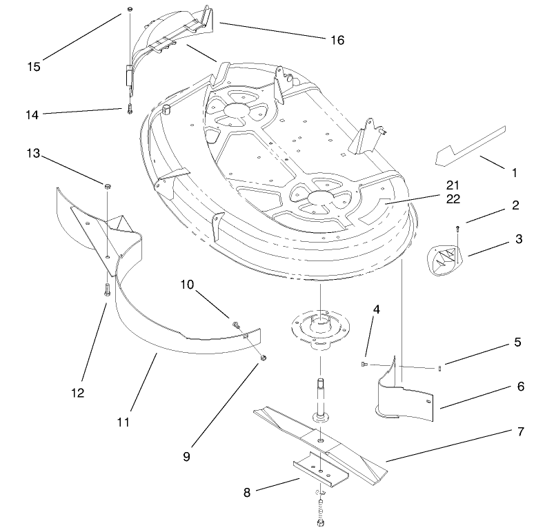 Baffle & Blade Assembly