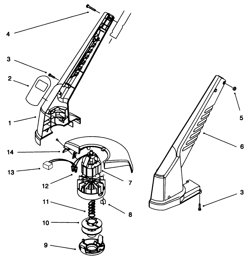 Motor & Housing Assembly