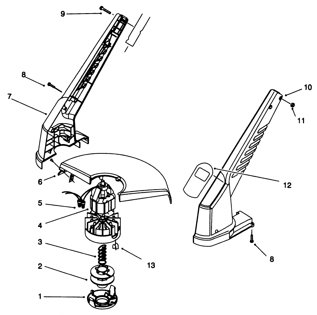 Motor & Housing Assembly