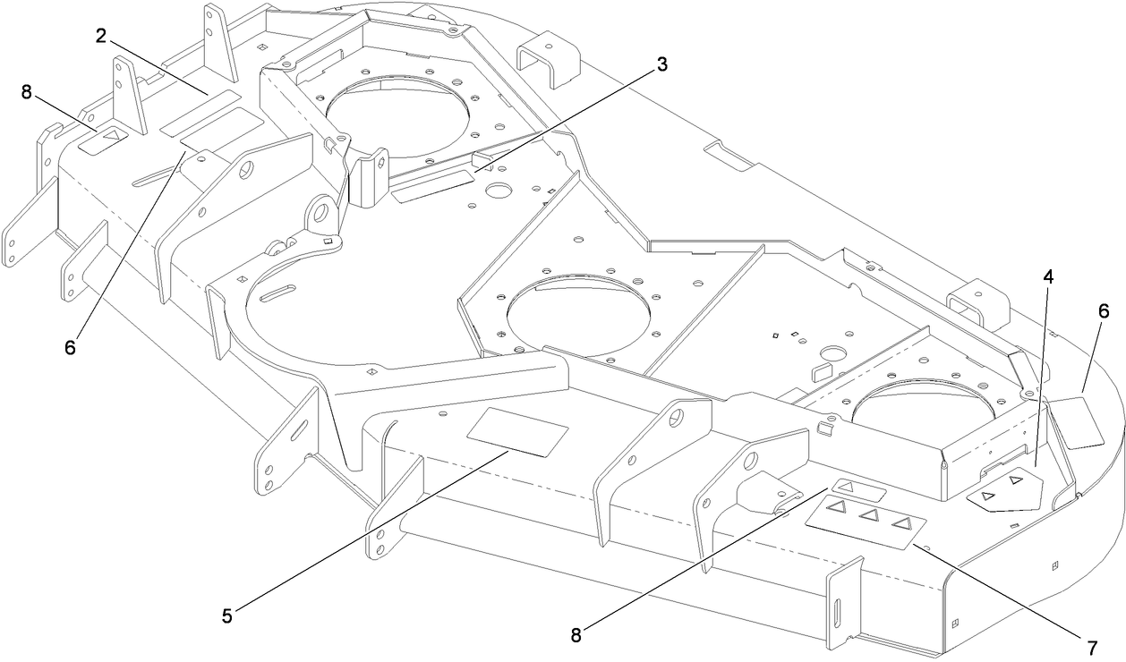 Deck and Decal Assembly No. 115-1371