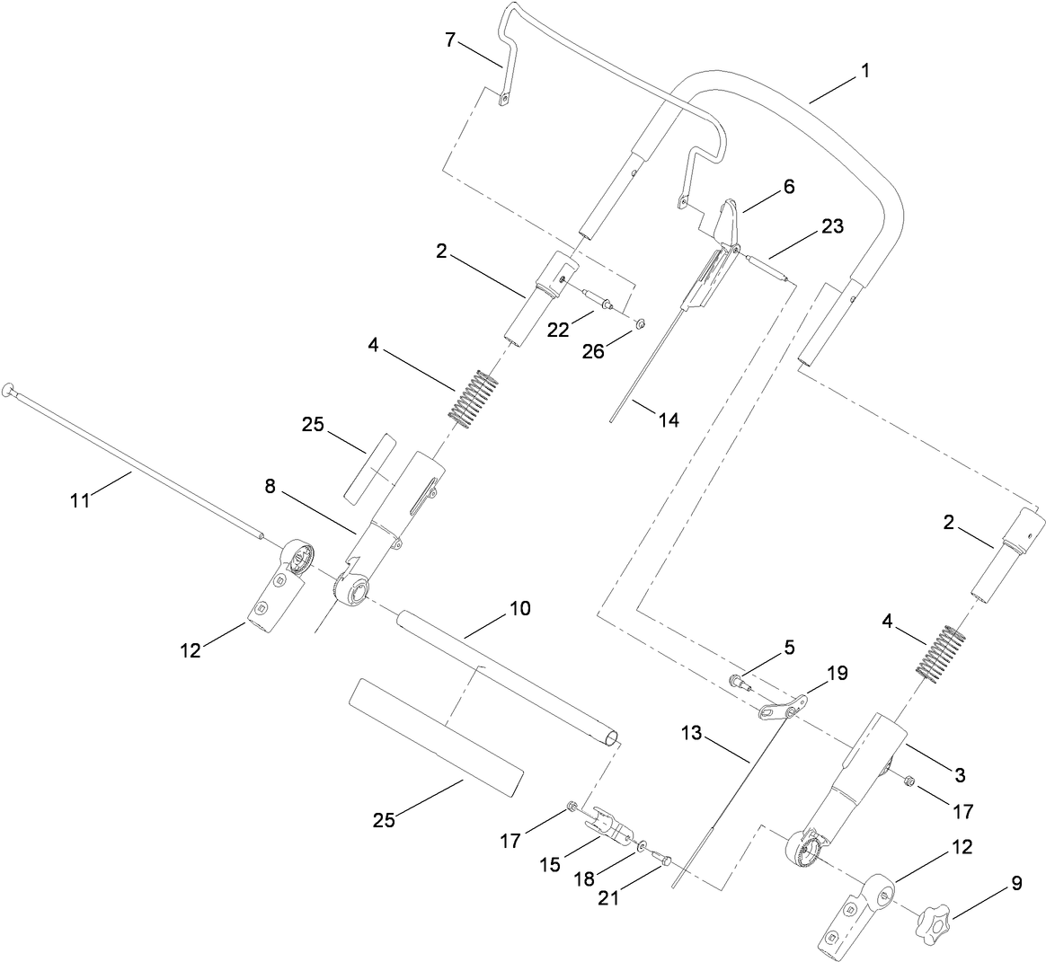 Upper Handle Assembly