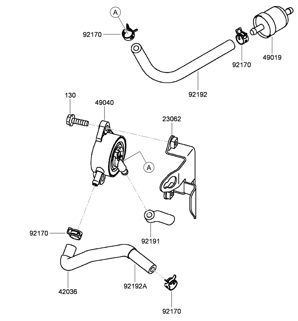 Fuel Tank and Valve Assembly