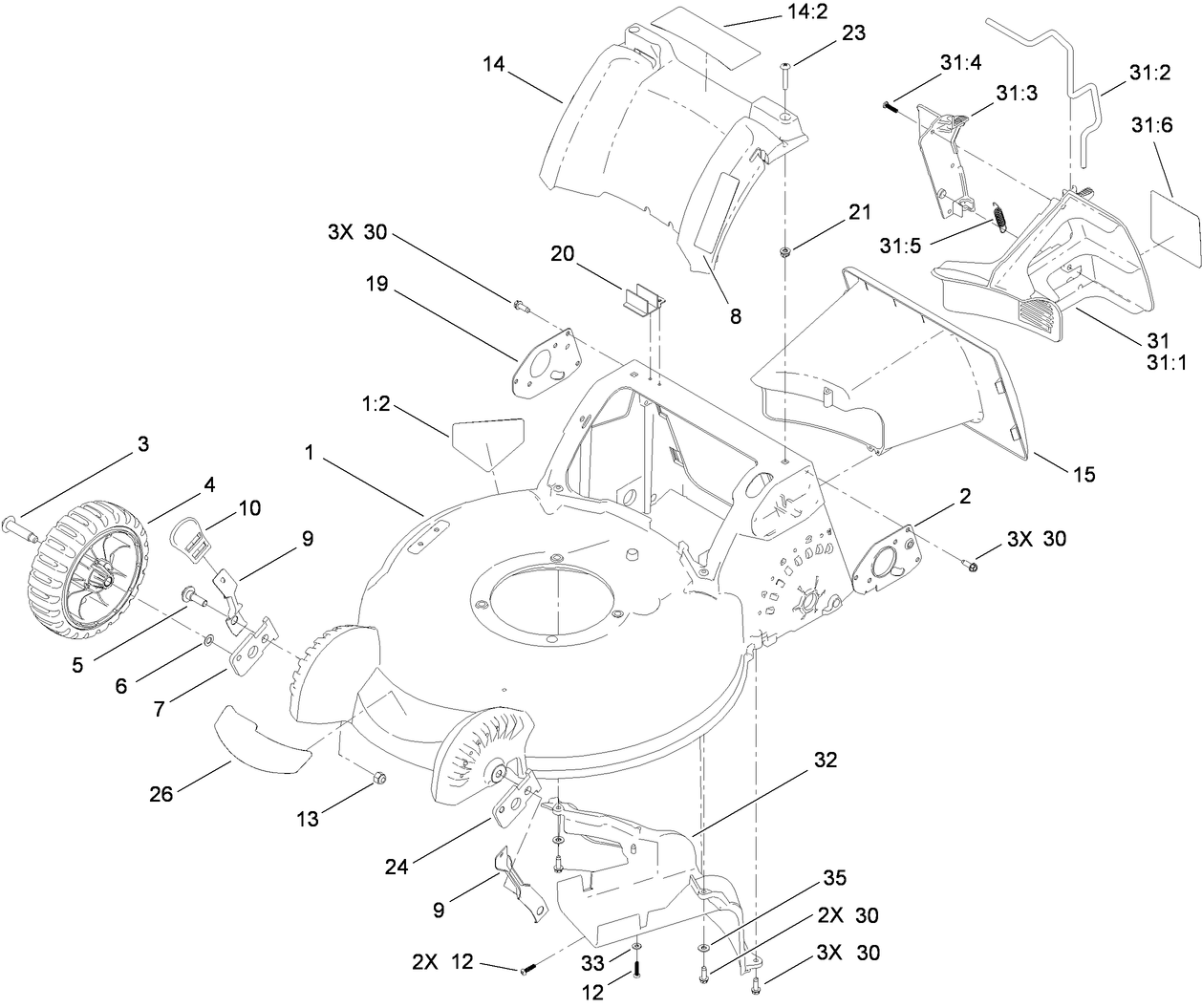 Housing and Tunnel Assembly