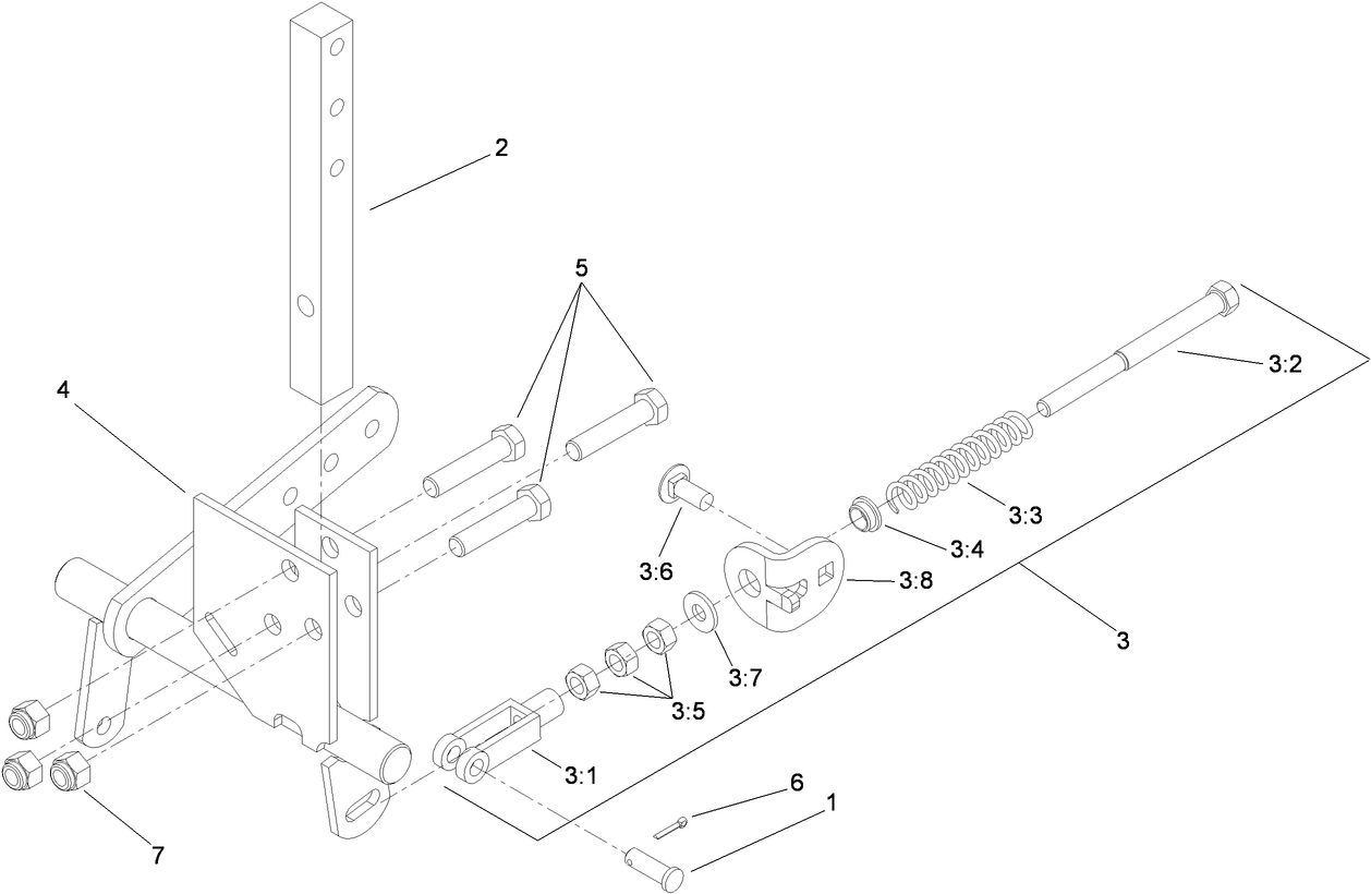 LH Motion Control Assembly No. 109-3979