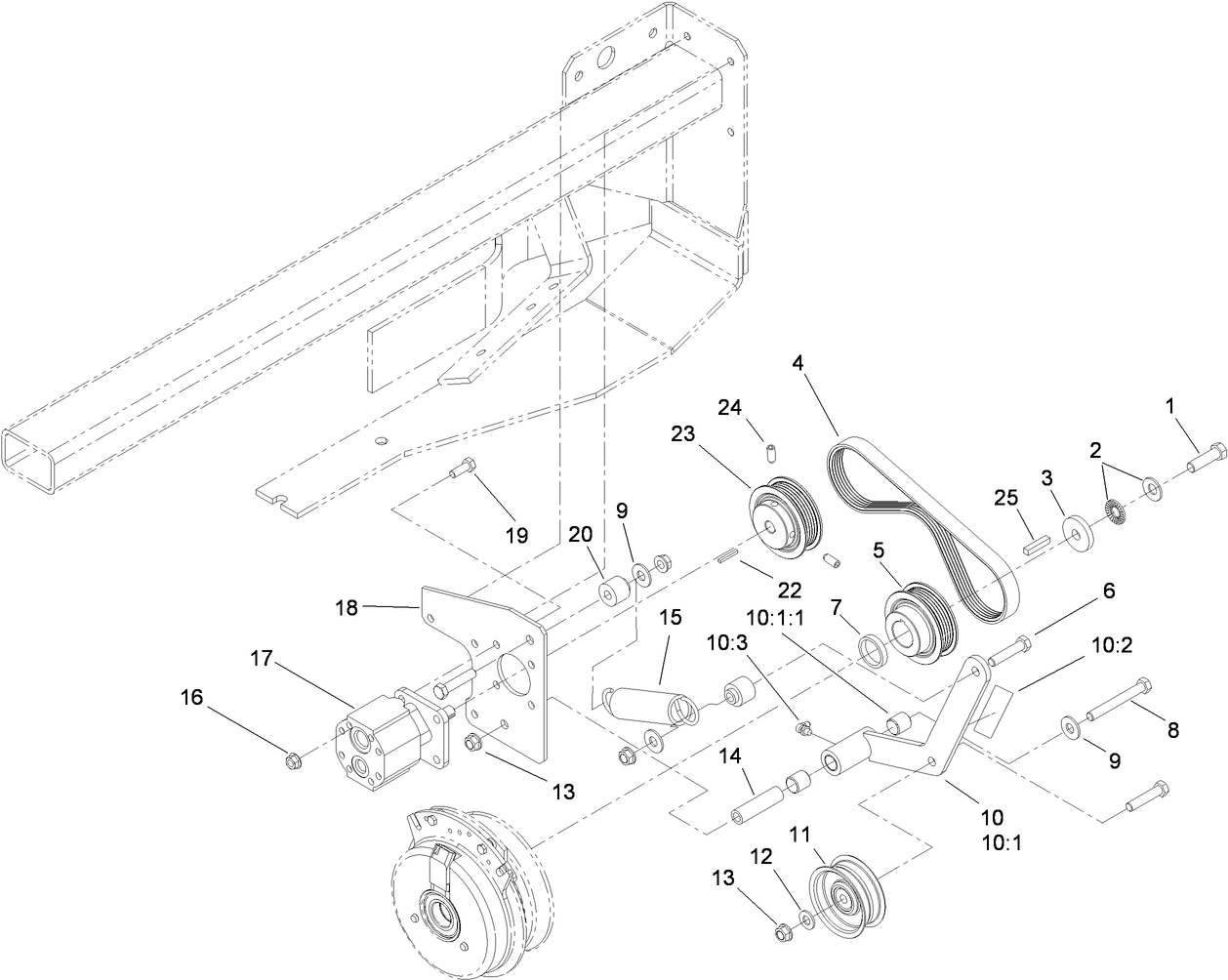 Cooling Pump Drive Assembly