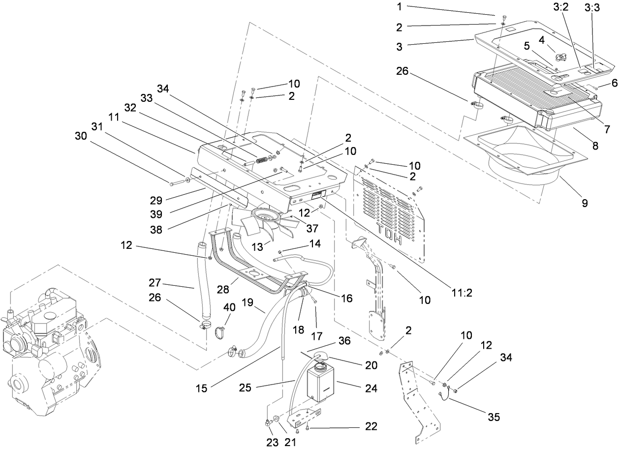 Cooling System Assembly