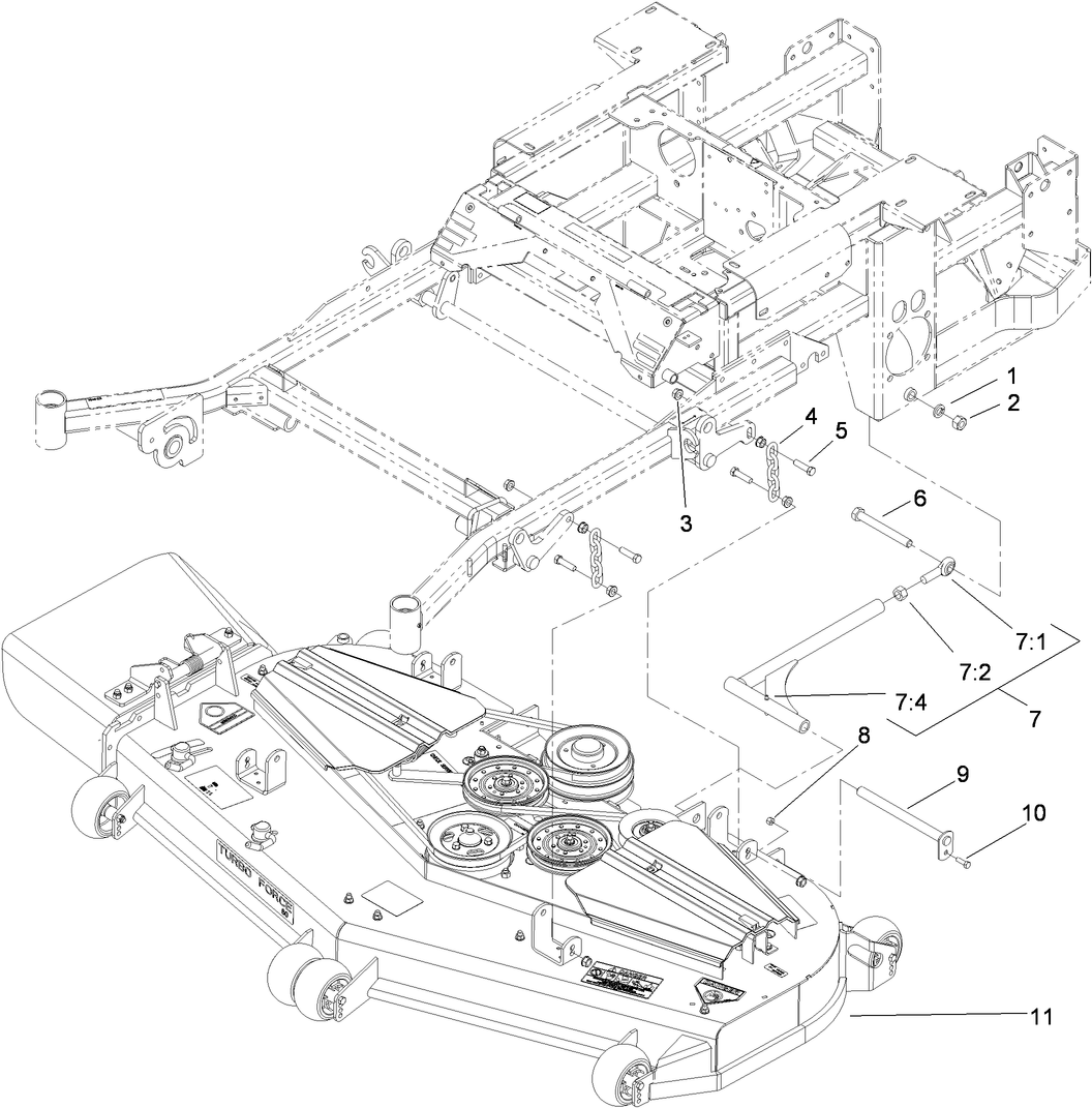 Deck Connection Assembly