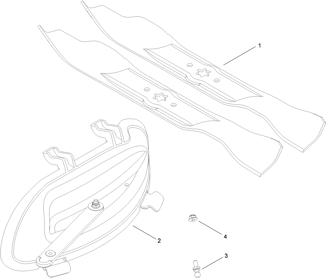 42 Inch Mulch Kit Assembly No. 117-0058