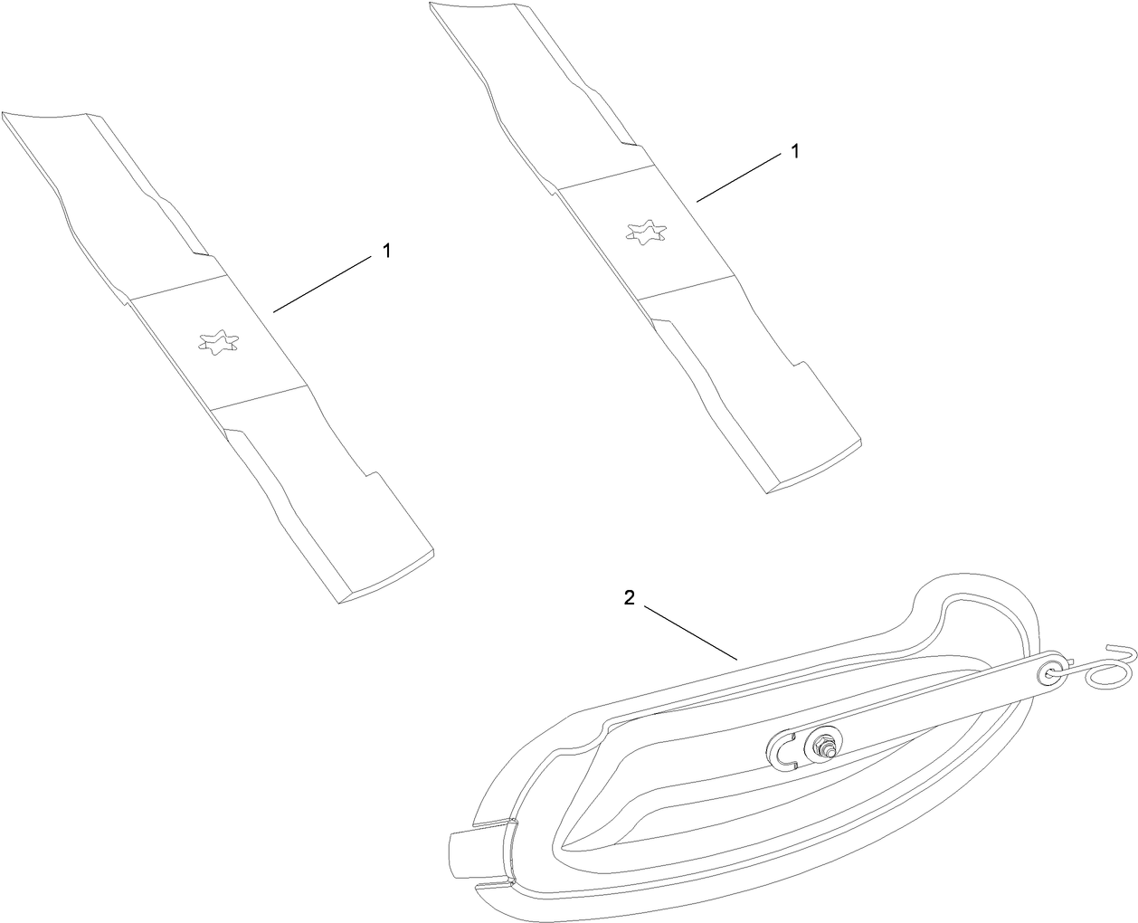 46 Inch Mulch Kit Assembly No. 117-0059