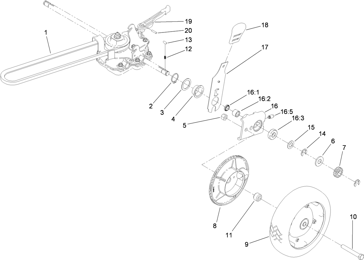 Gear Case and Axle Assembly