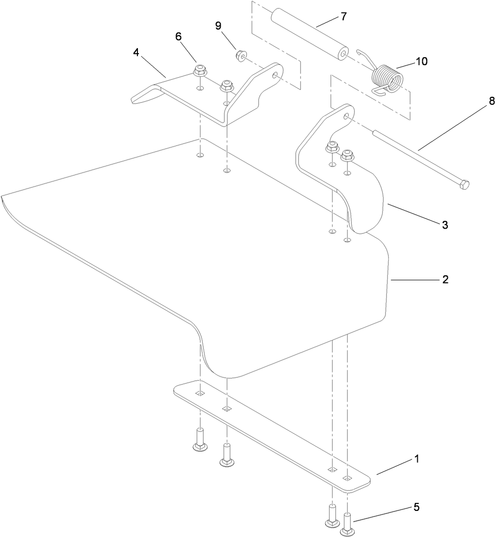 Deflector Assembly No. 114-1910
