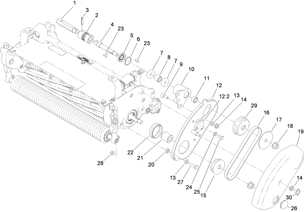 Reel Drive Assembly