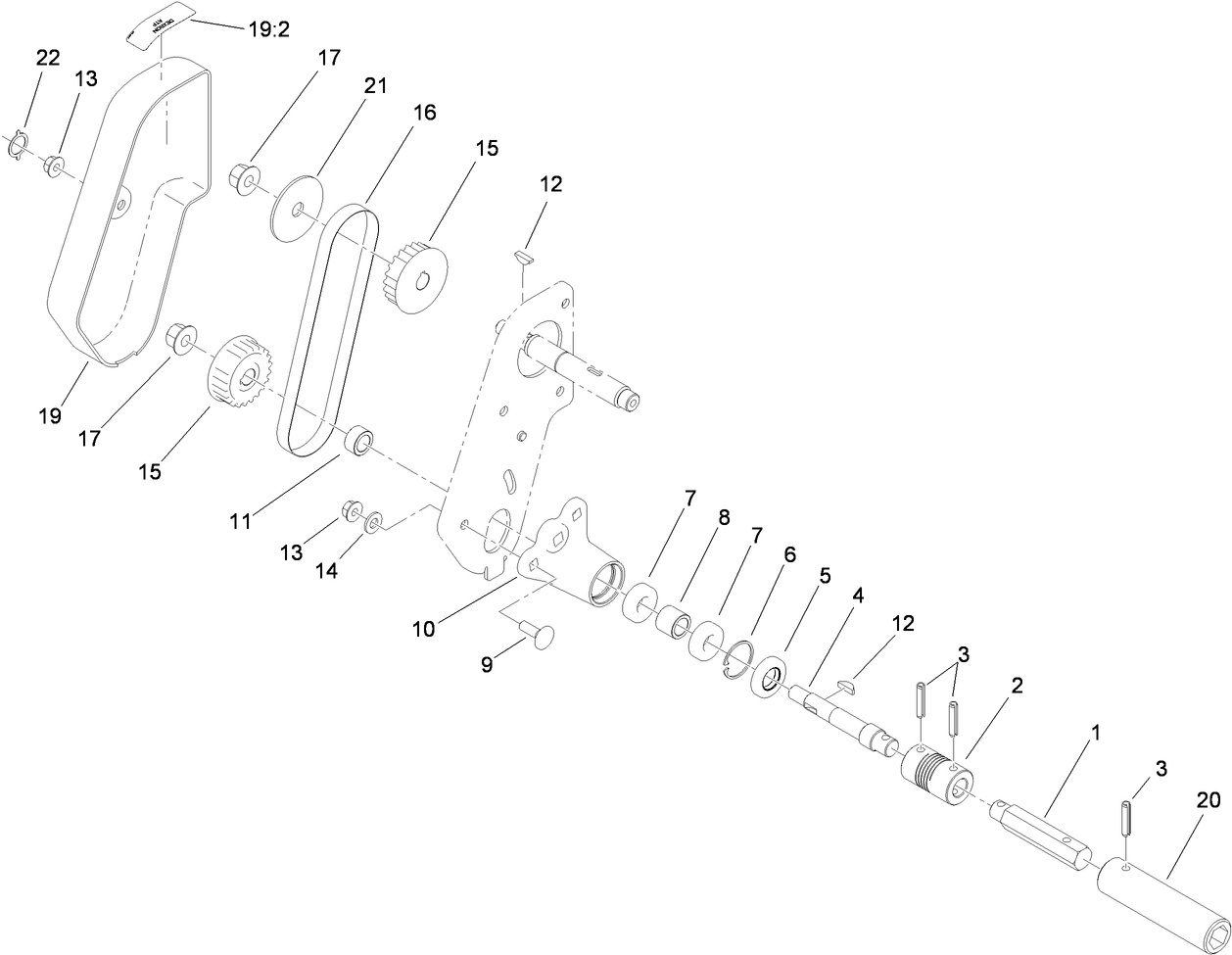 Reel Drive Assembly