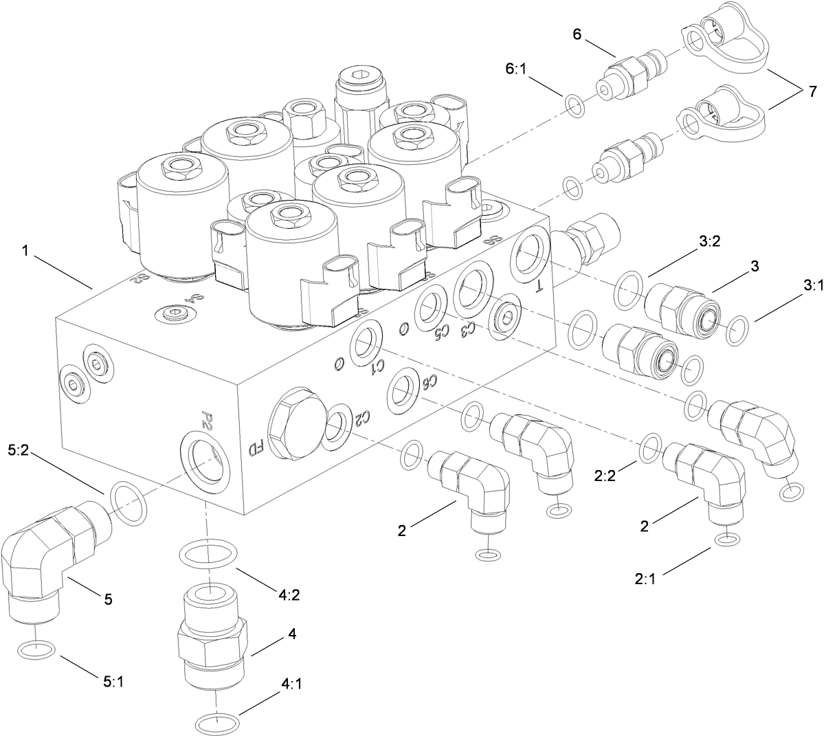 Lift Manifold Assembly