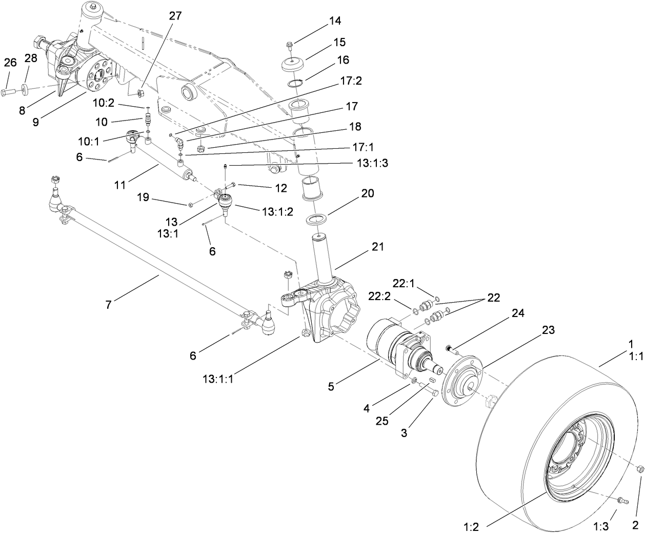 Rear Axle Assembly